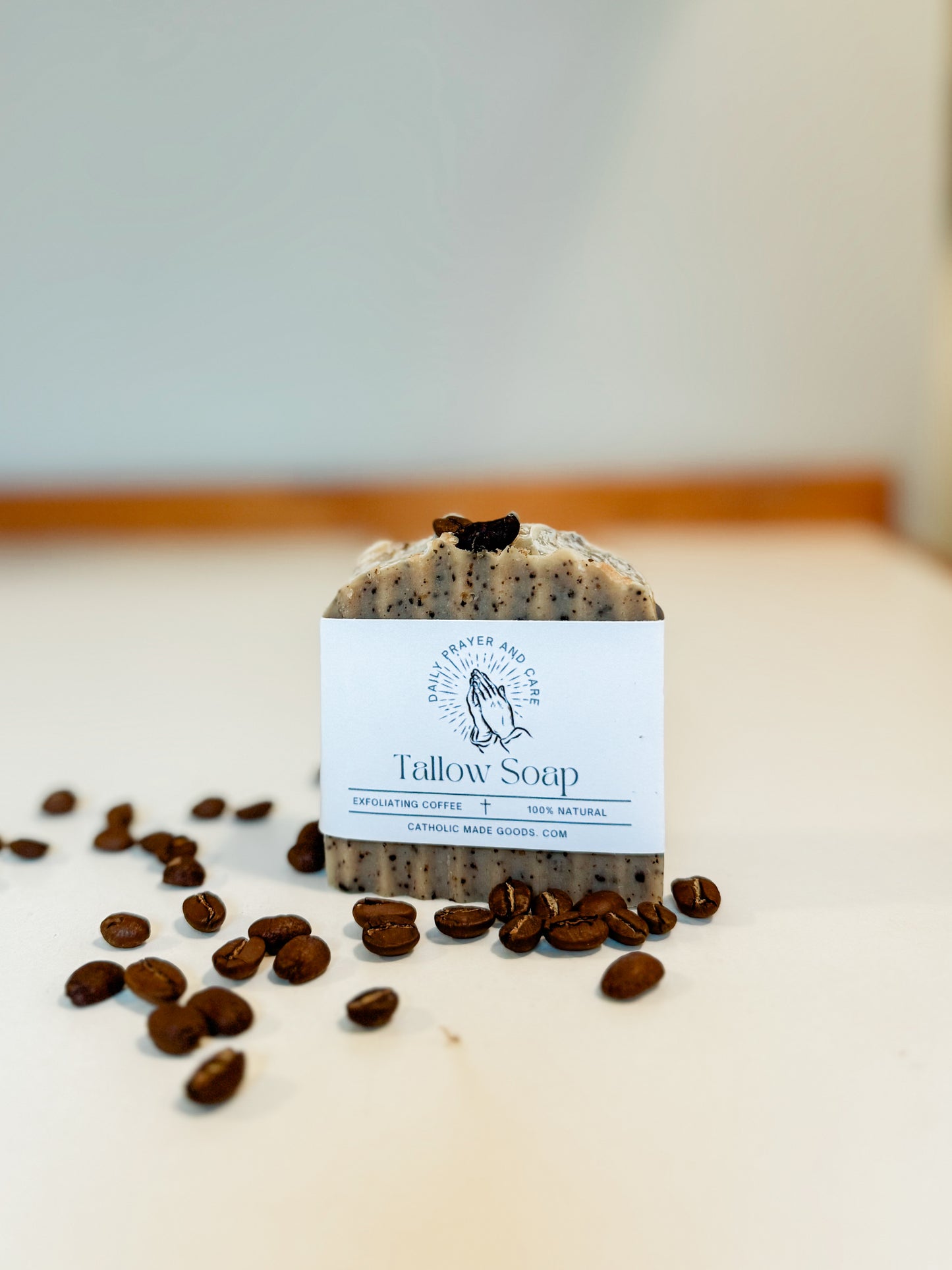 Tallow Soap - Exfoliating Coffee