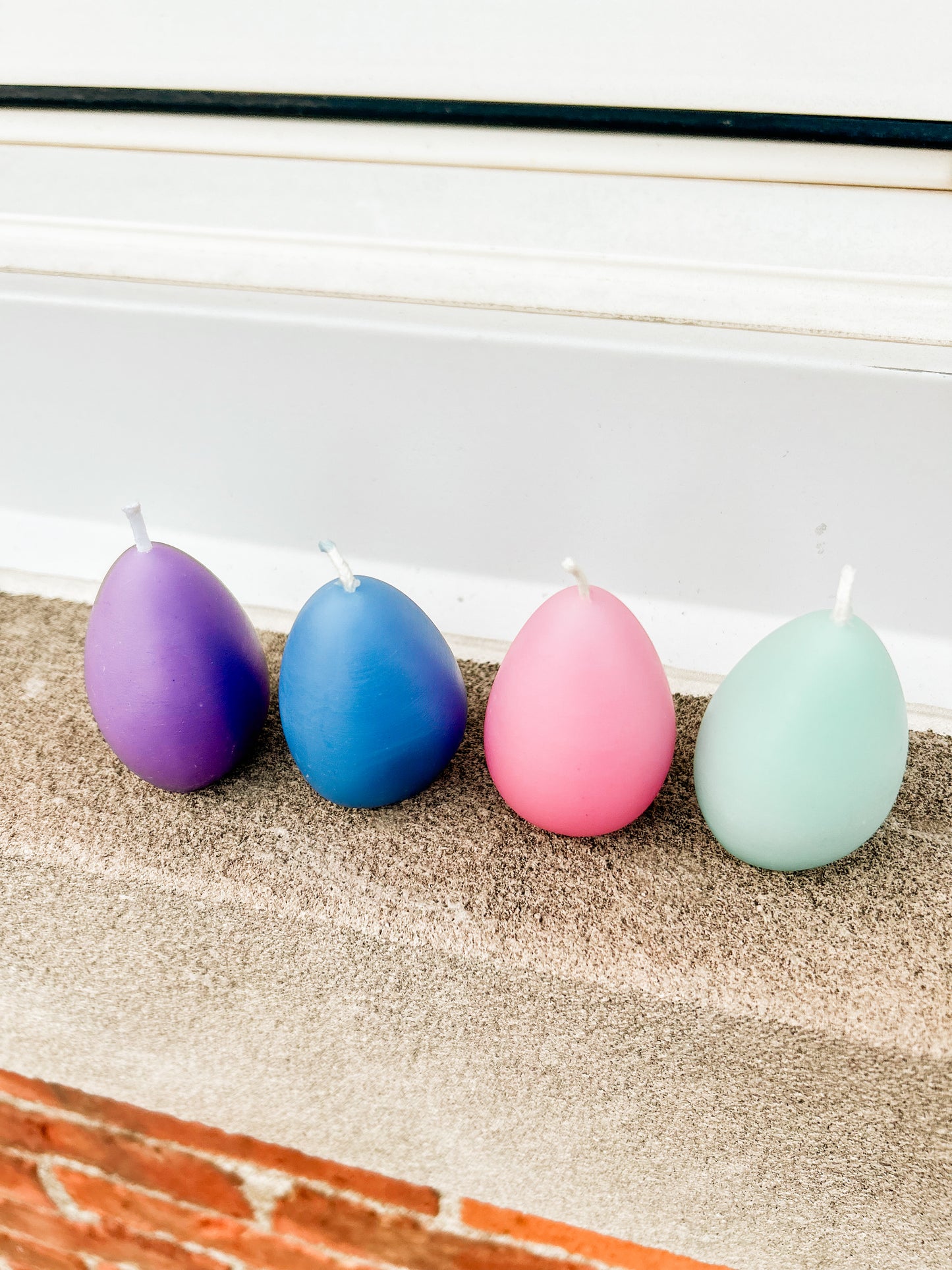 Beeswax Easter Egg Candles