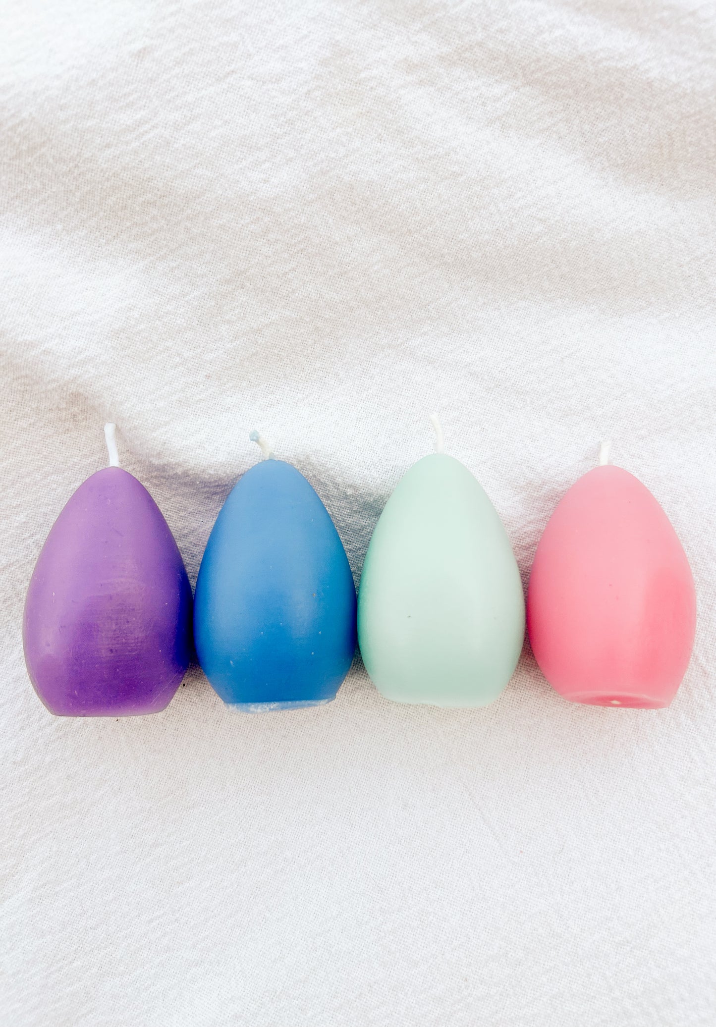 Beeswax Easter Egg Candles