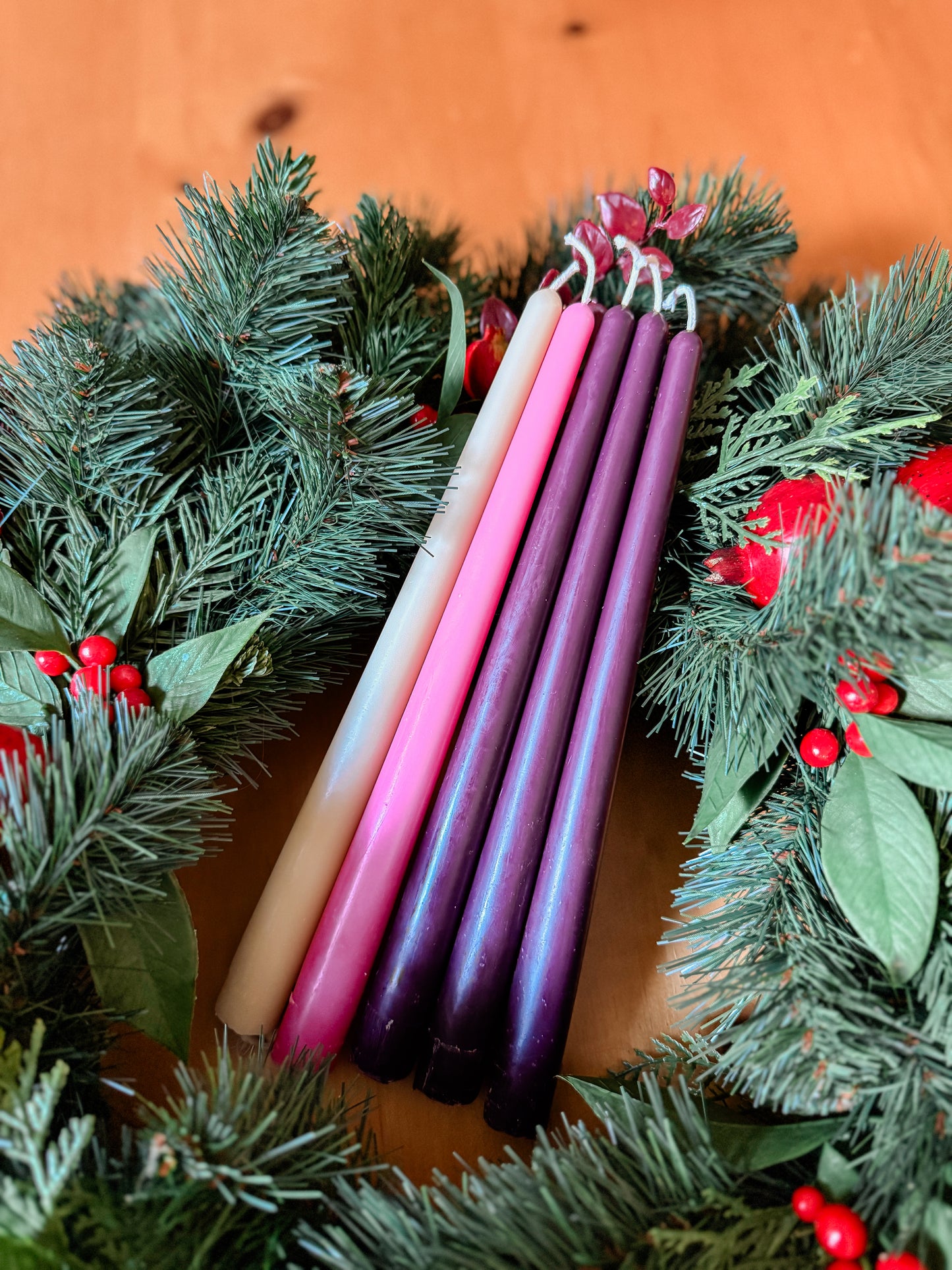Beeswax Advent Candles (PRE-SALE)