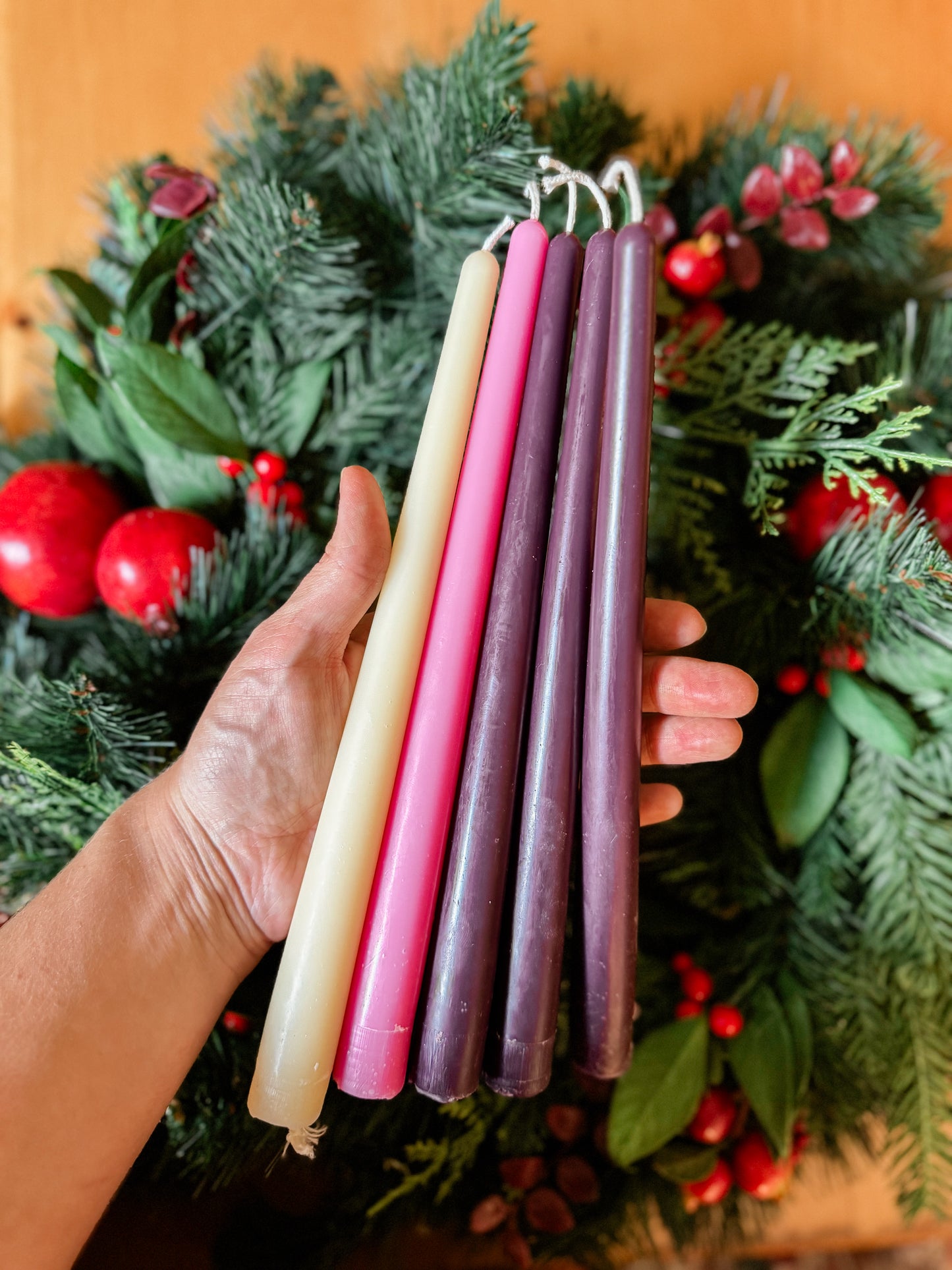 Beeswax Advent Candles (PRE-SALE)