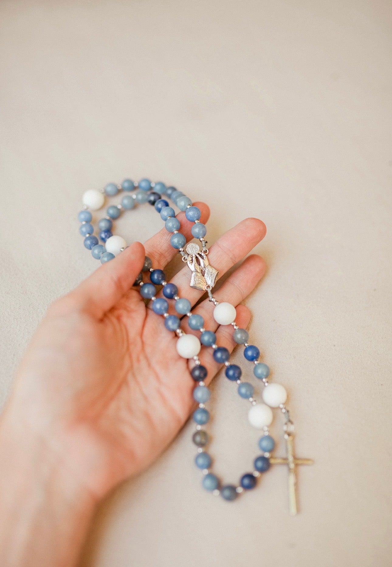 “Sweet Sacrament” Holy Eucharist themed rosary