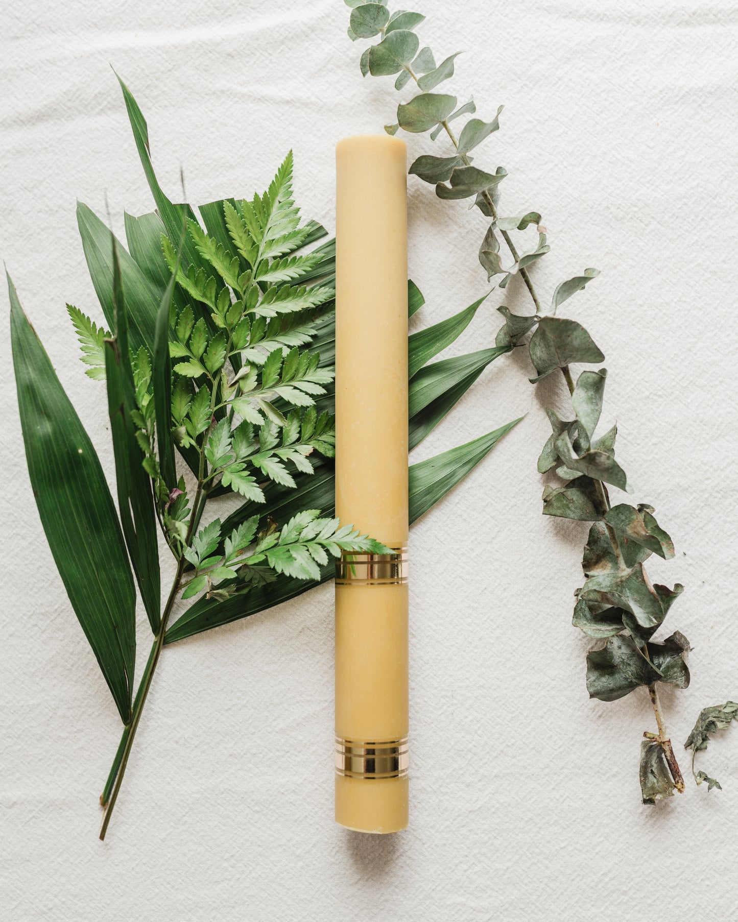 Beeswax Pillar Candle