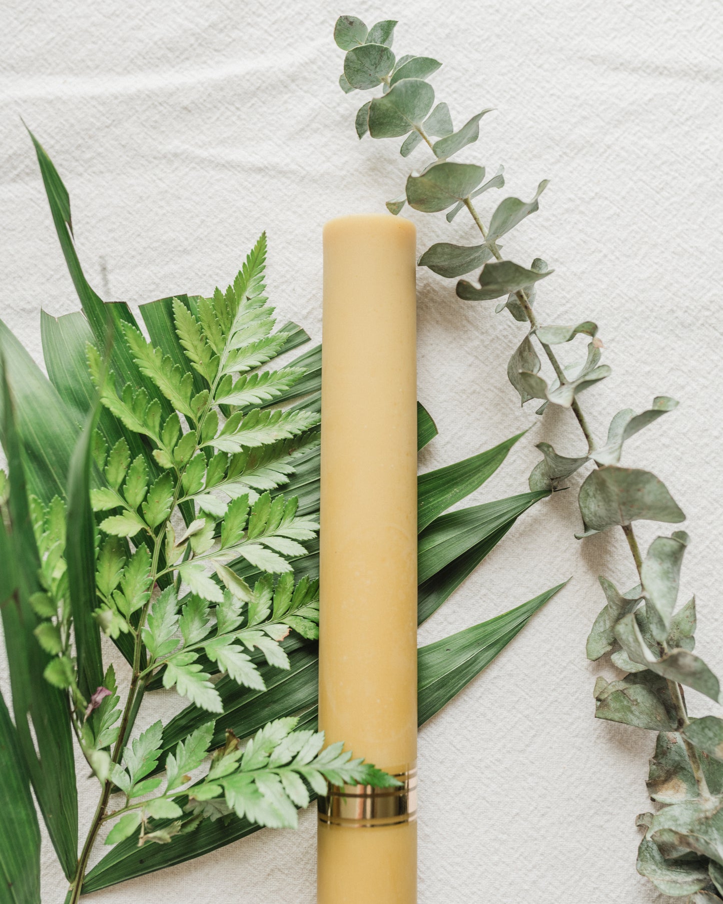 Beeswax Pillar Candle