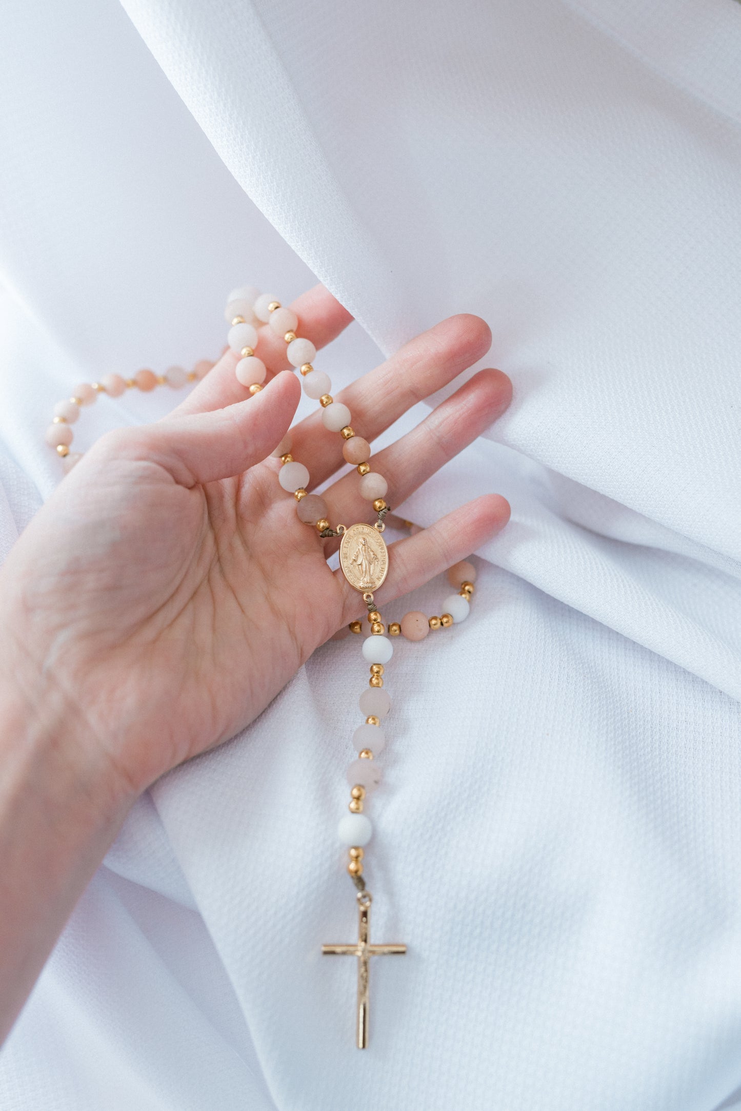 "Mystical Rose" Rosary