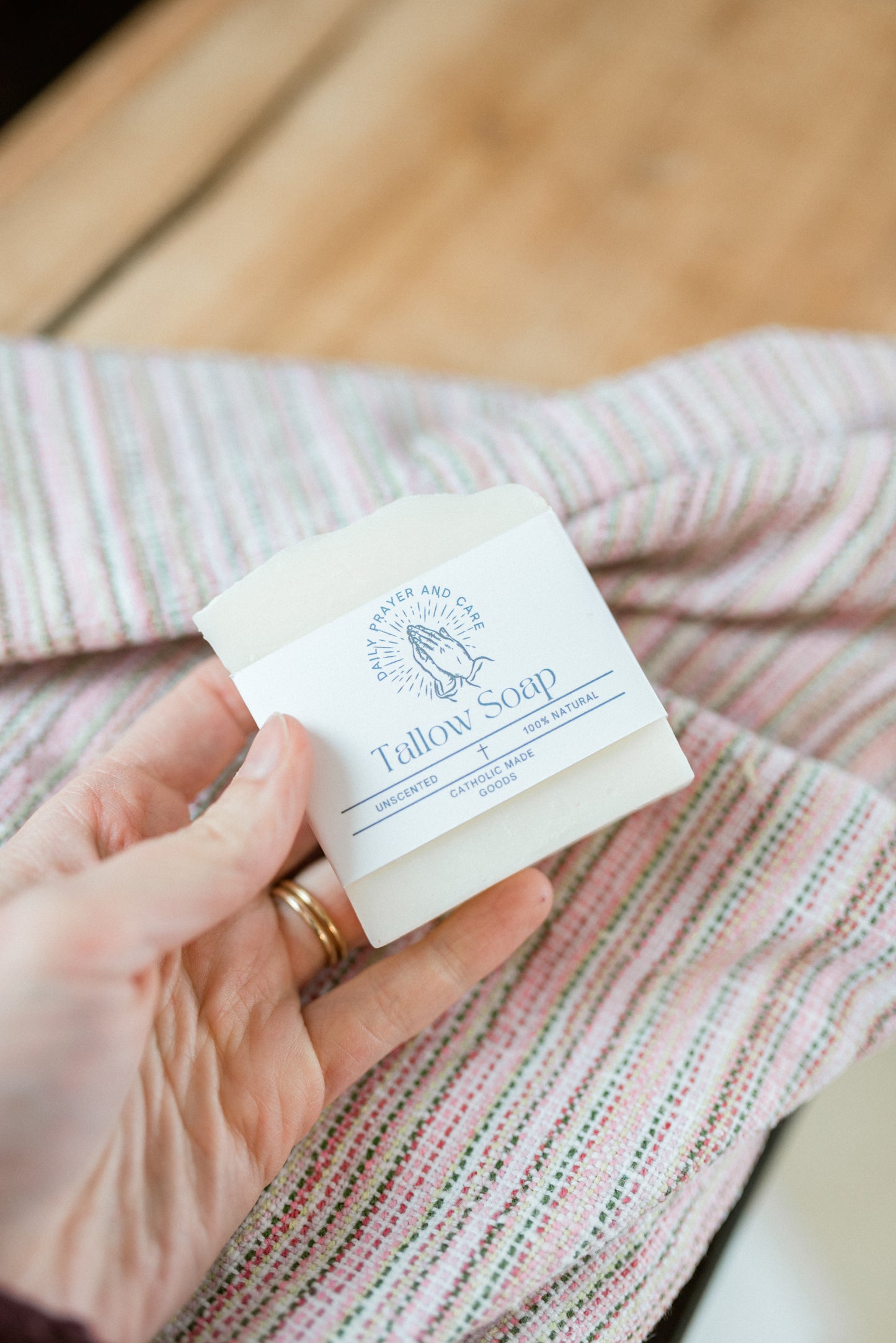 Unscented homesteaders Tallow soap