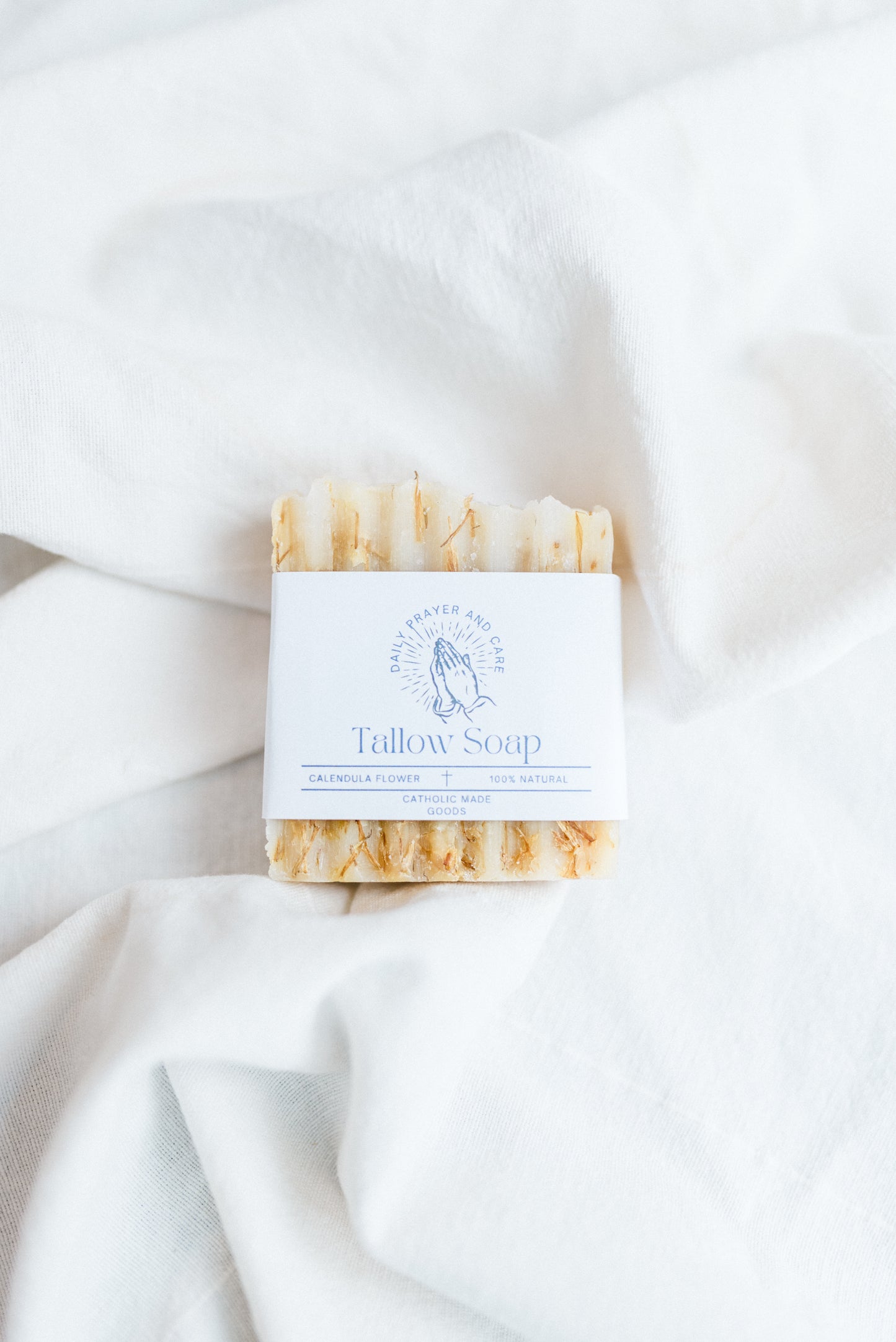 Tallow Soap - Calendula flower