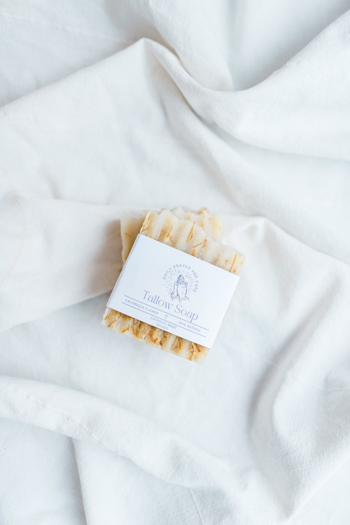 Tallow Soap - Calendula flower