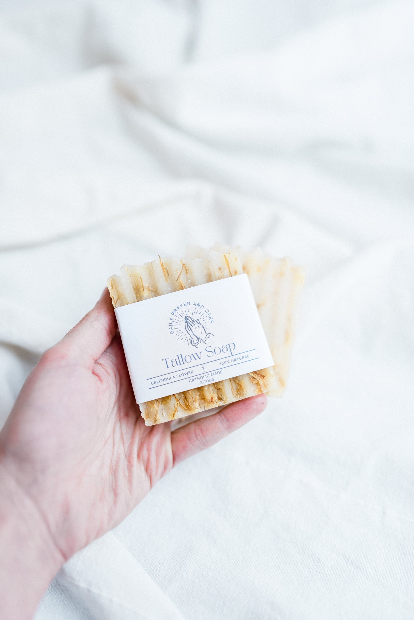 Tallow Soap - Calendula flower