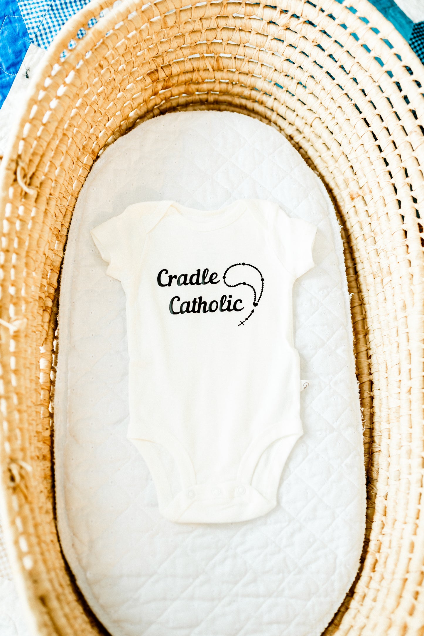 Cradle Catholic T-shirt bodysuit - 100% organic cotton