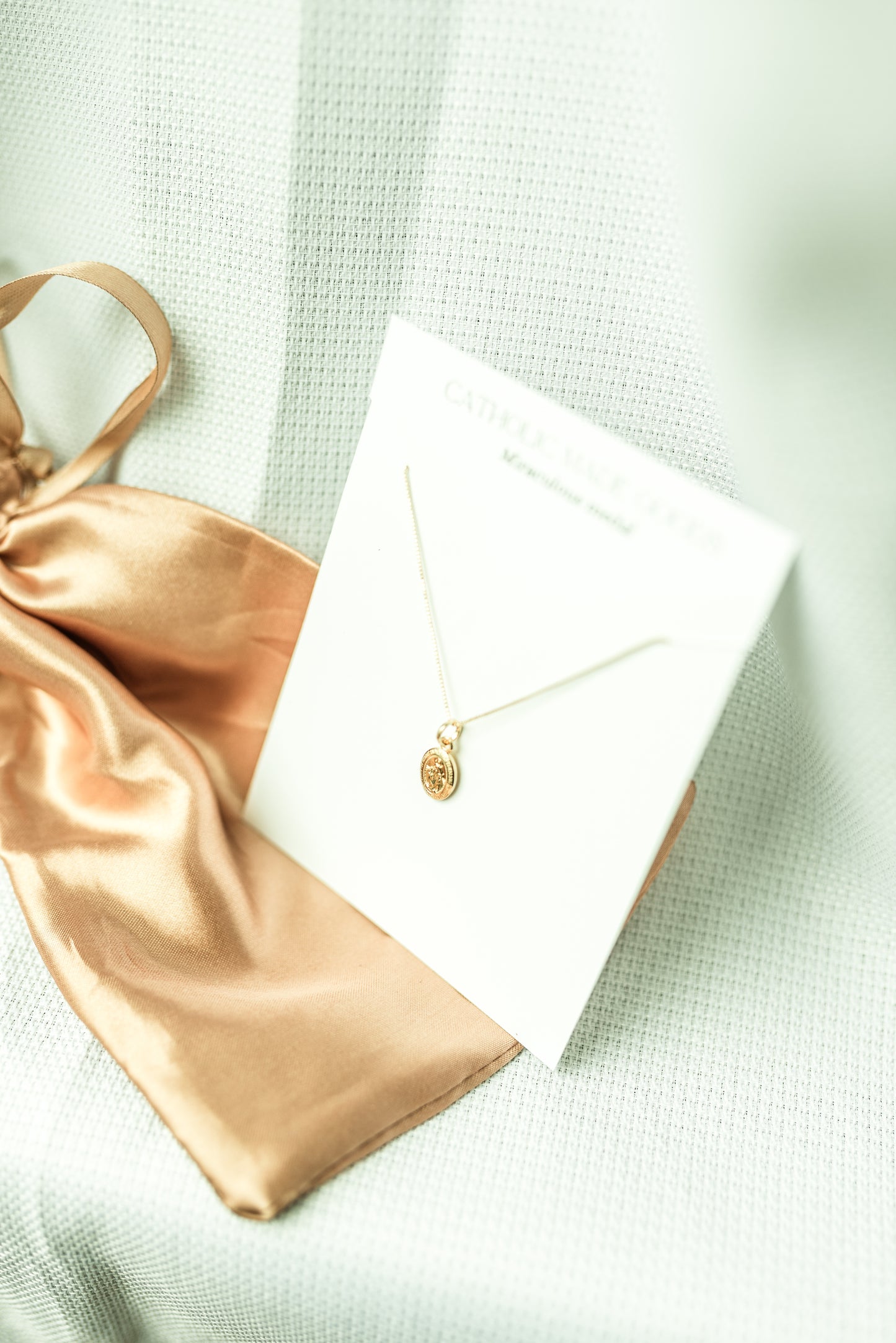 18k Mini Miraculous Medal