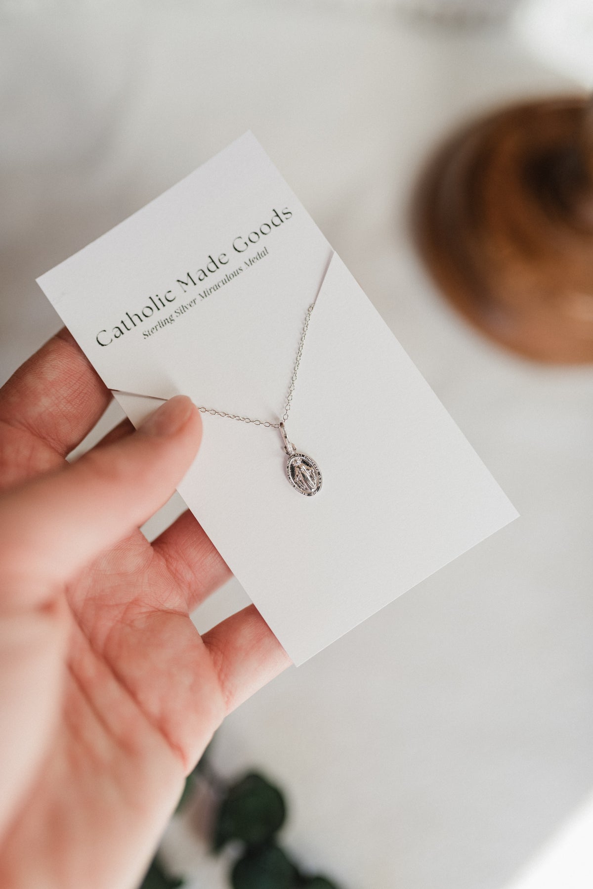 Sterling Silver Miraculous Medal