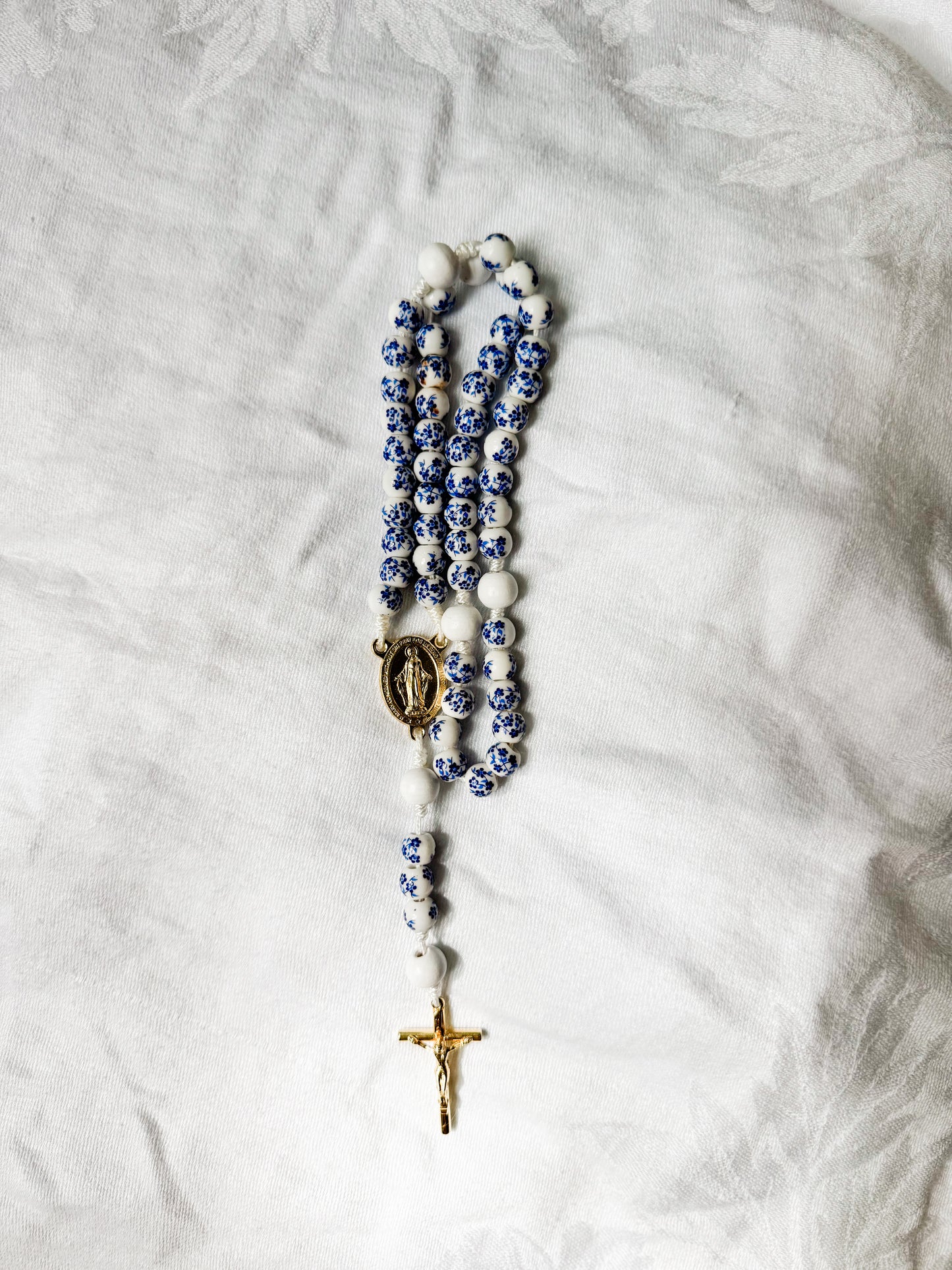 Lady in Blue Rosary