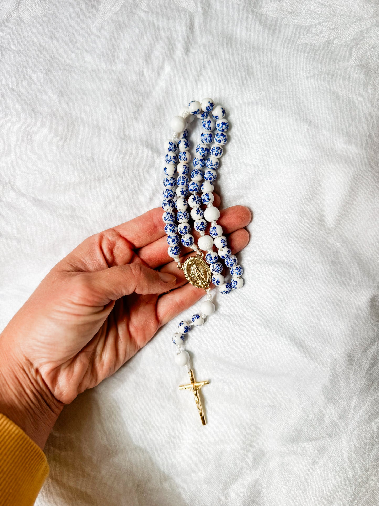 Lady in Blue Rosary