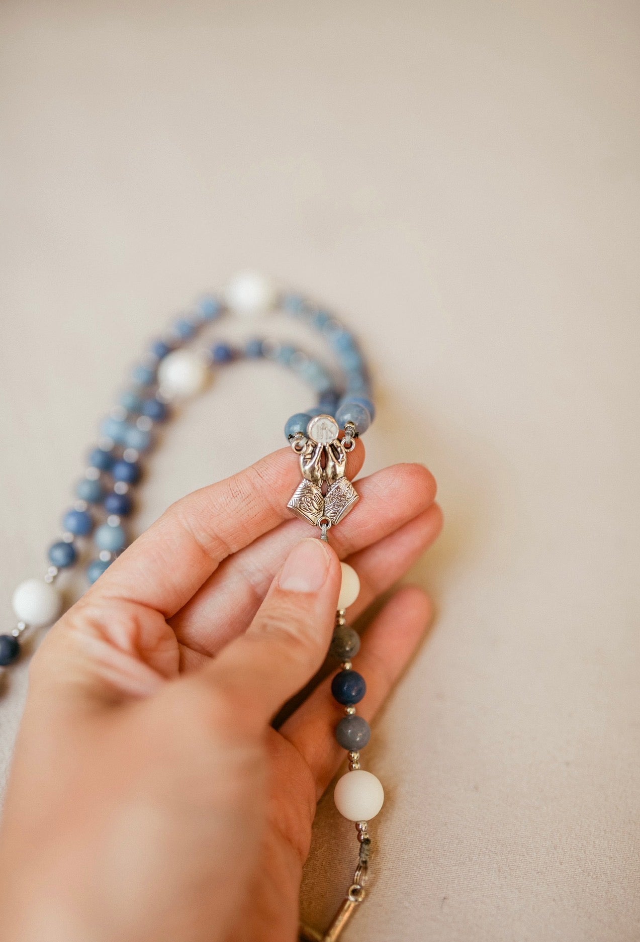 “Sweet Sacrament” Holy Eucharist themed rosary