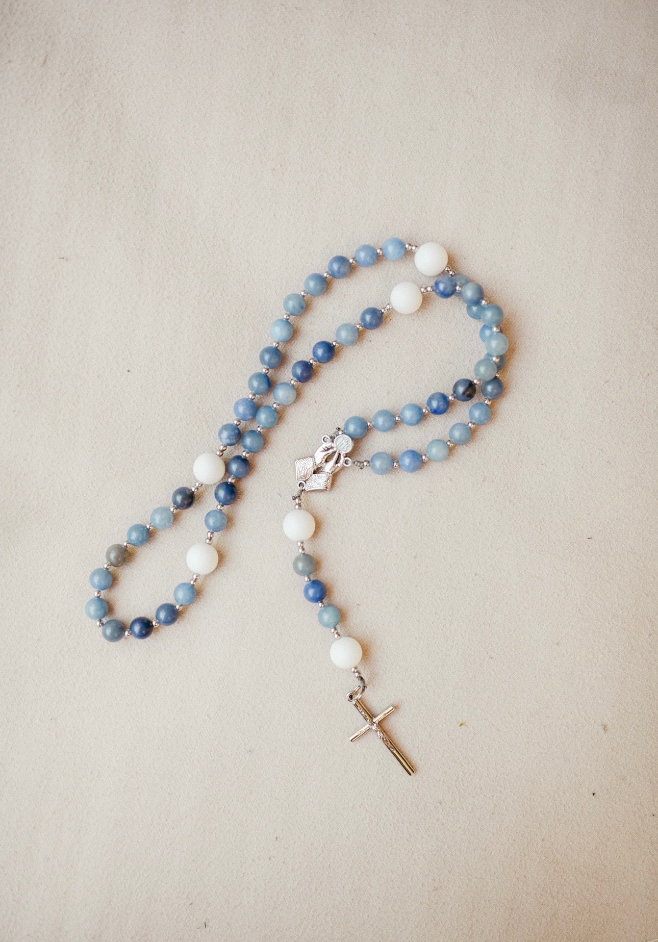 “Sweet Sacrament” Holy Eucharist themed rosary