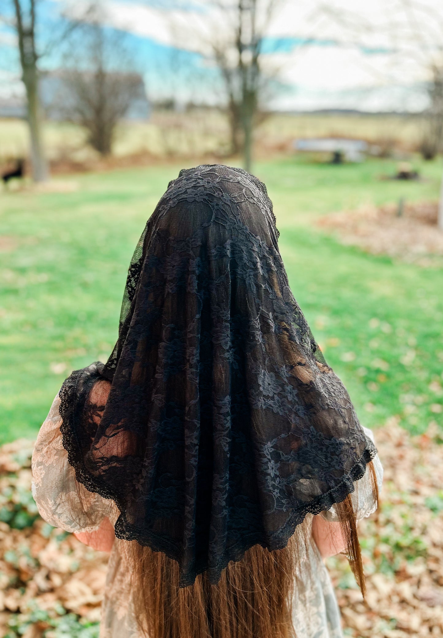 Black Lace Mantilla