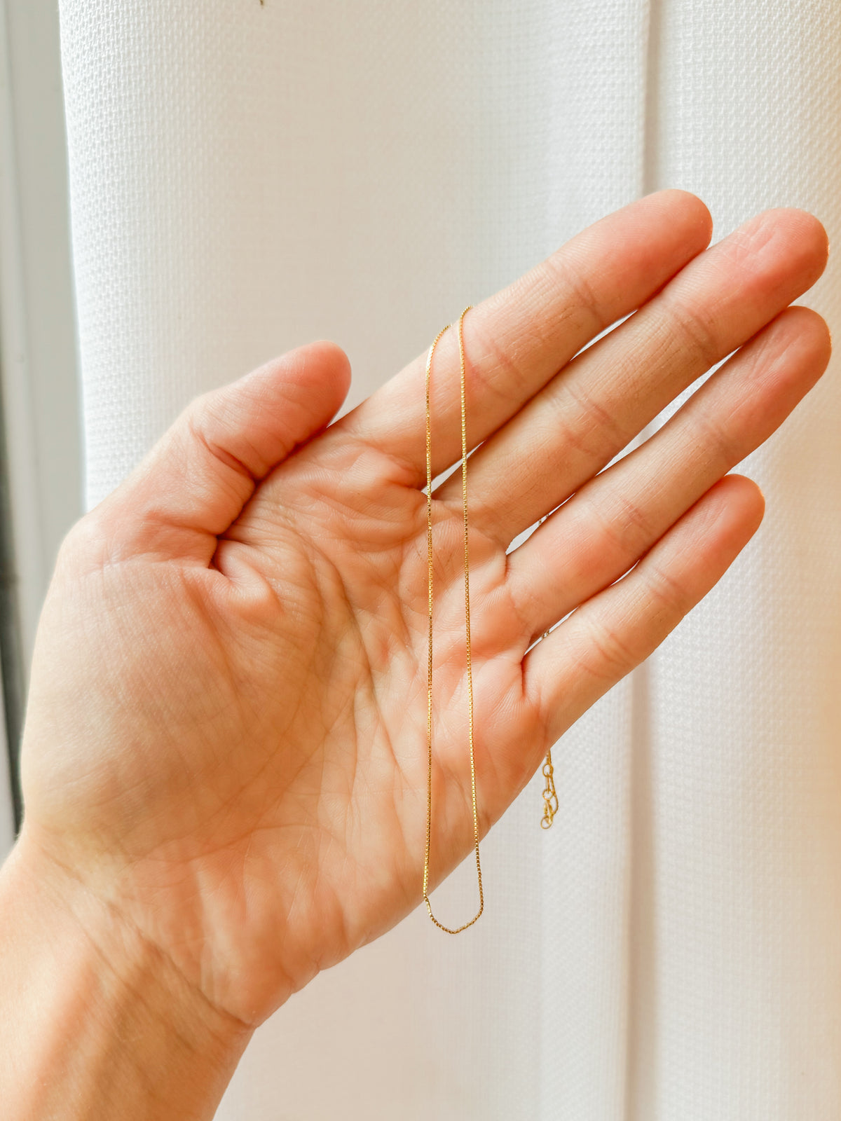 Gold plated chain