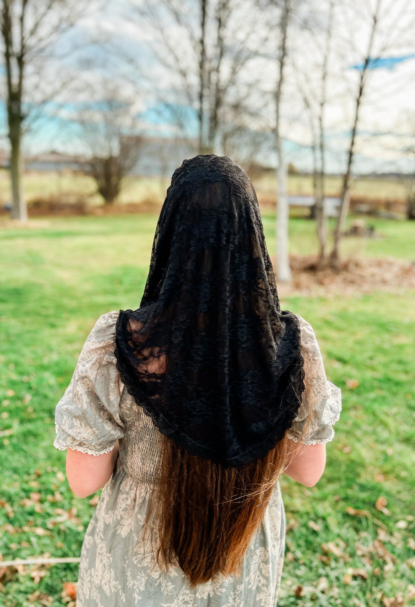 Black Lace Mantilla