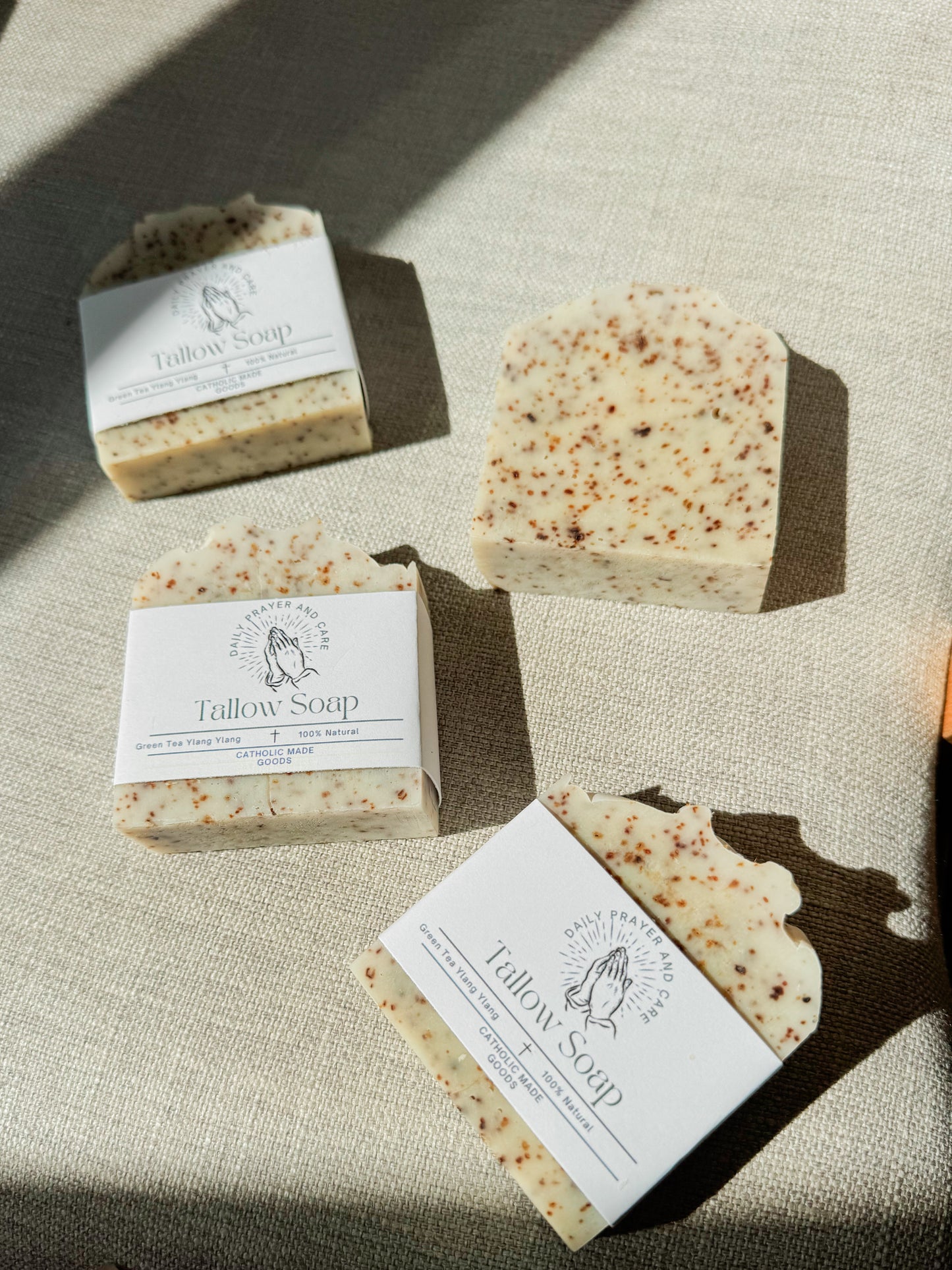 Tallow soap - Green Tea Ylang Ylang