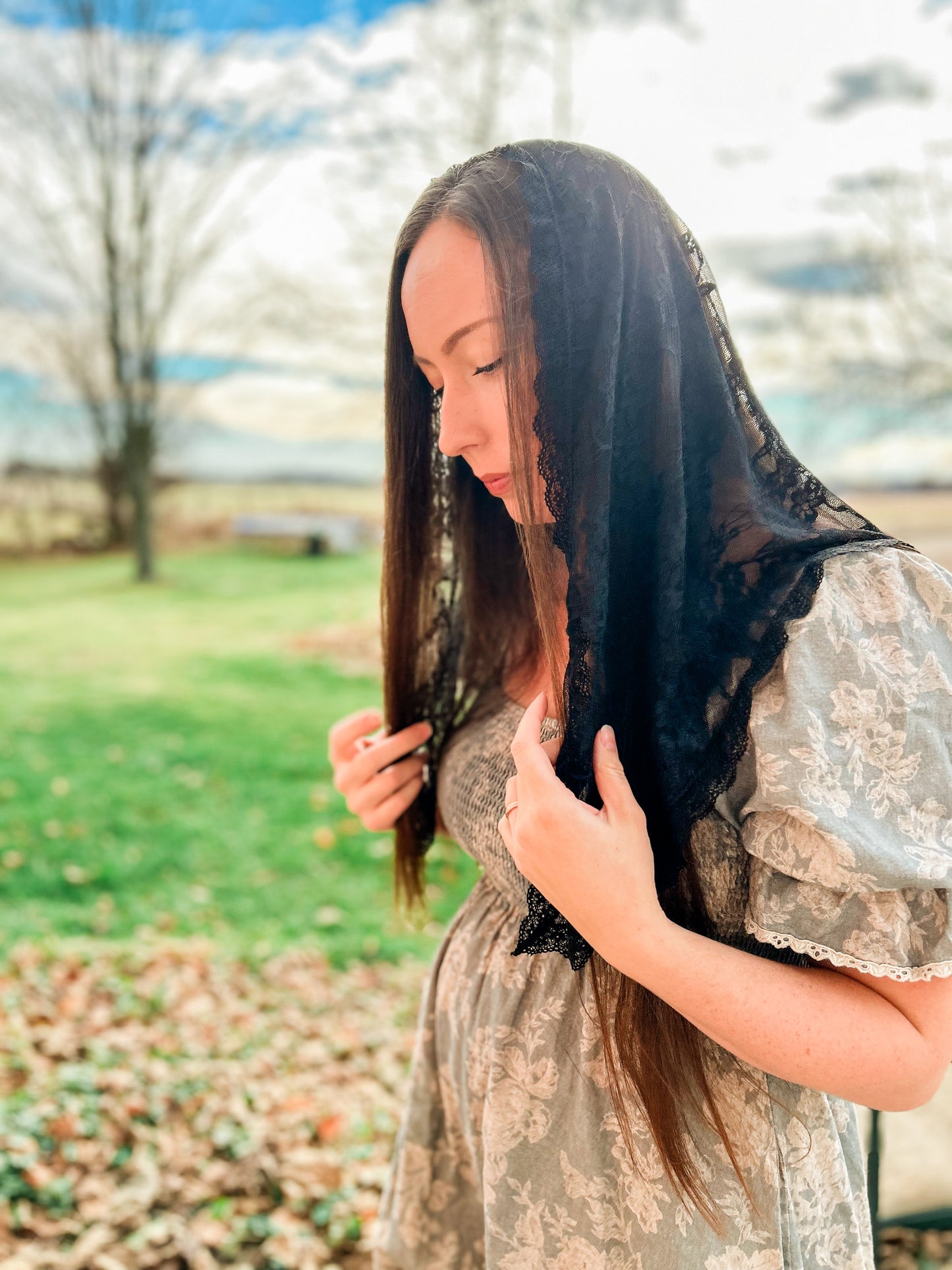 Black Lace Mantilla