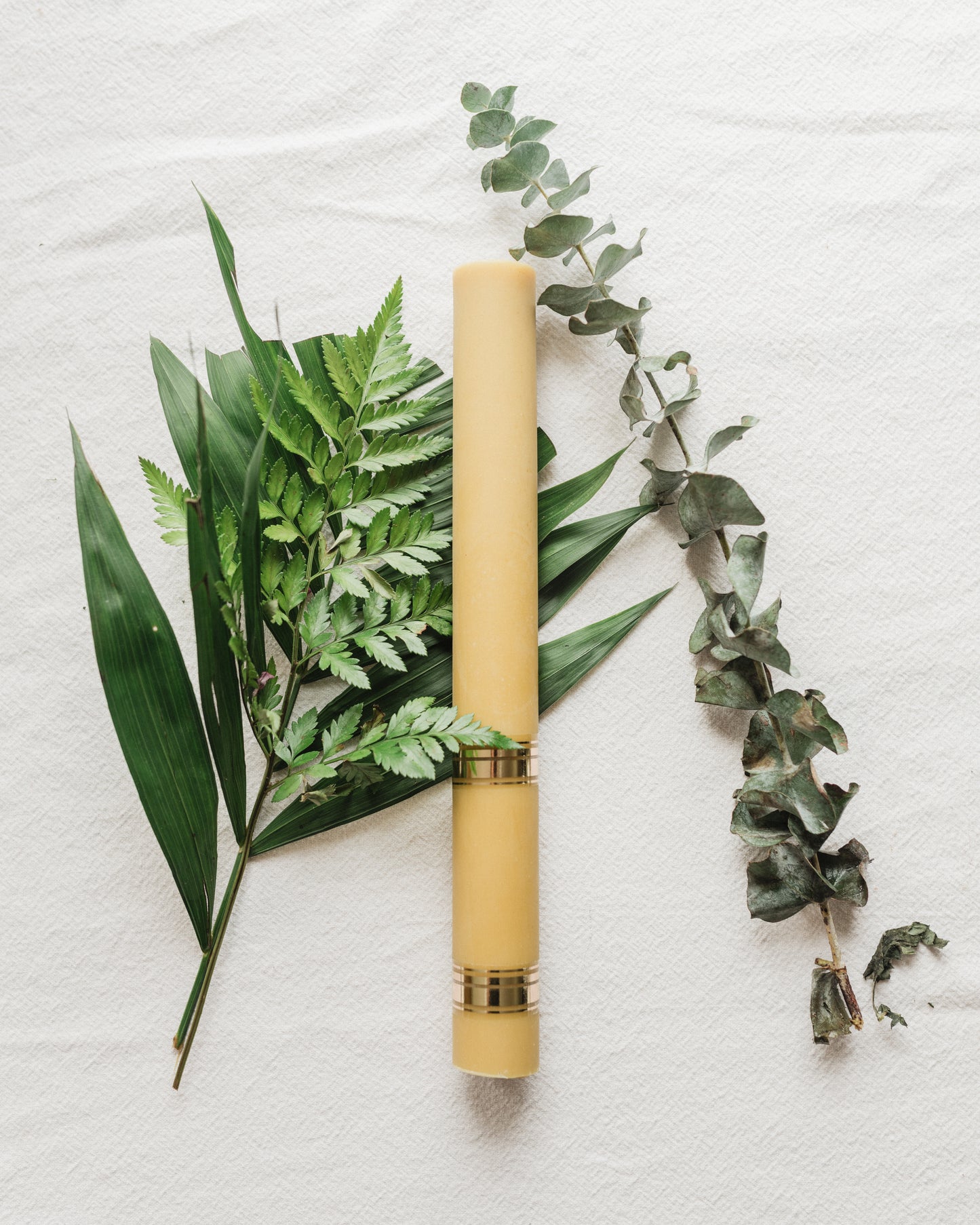 Beeswax Pillar Candle