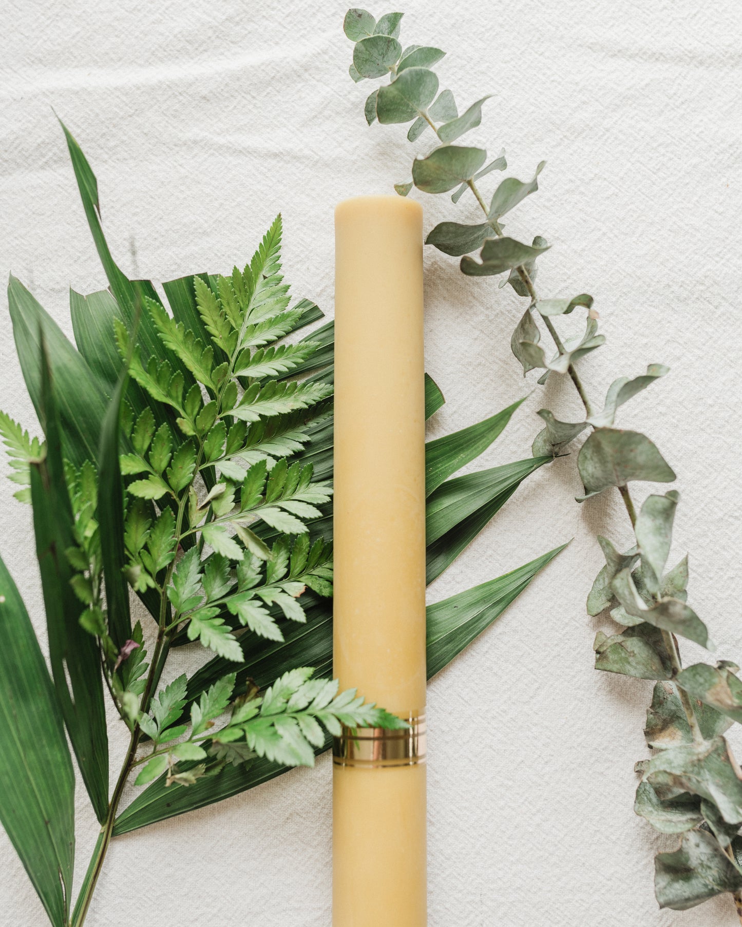 Beeswax Pillar Candle