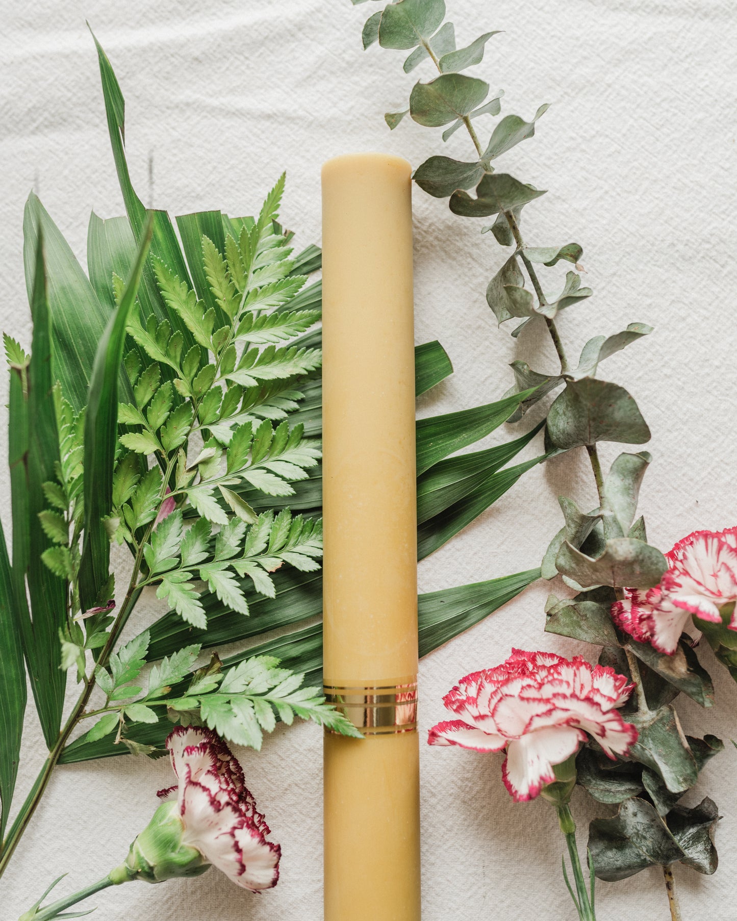 Beeswax Pillar Candle