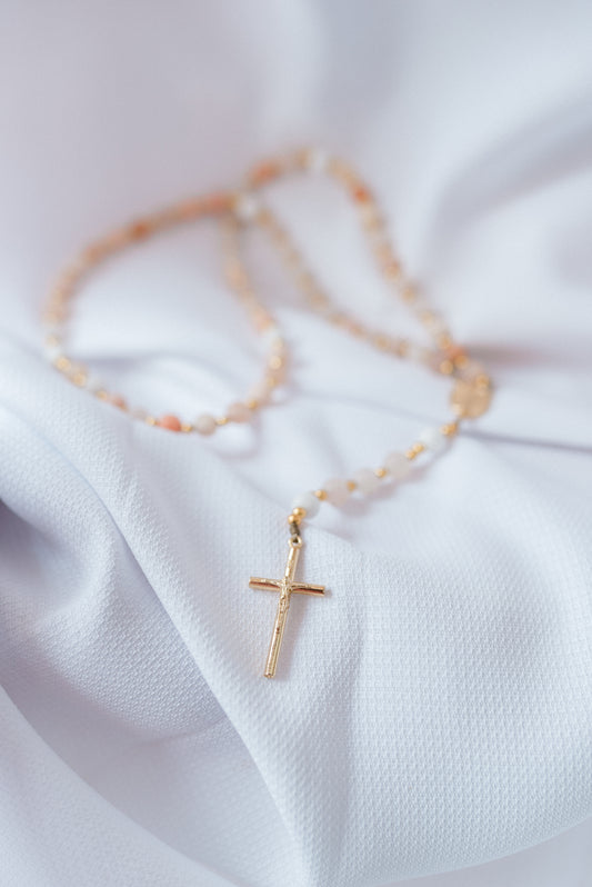"Mystical Rose" Rosary