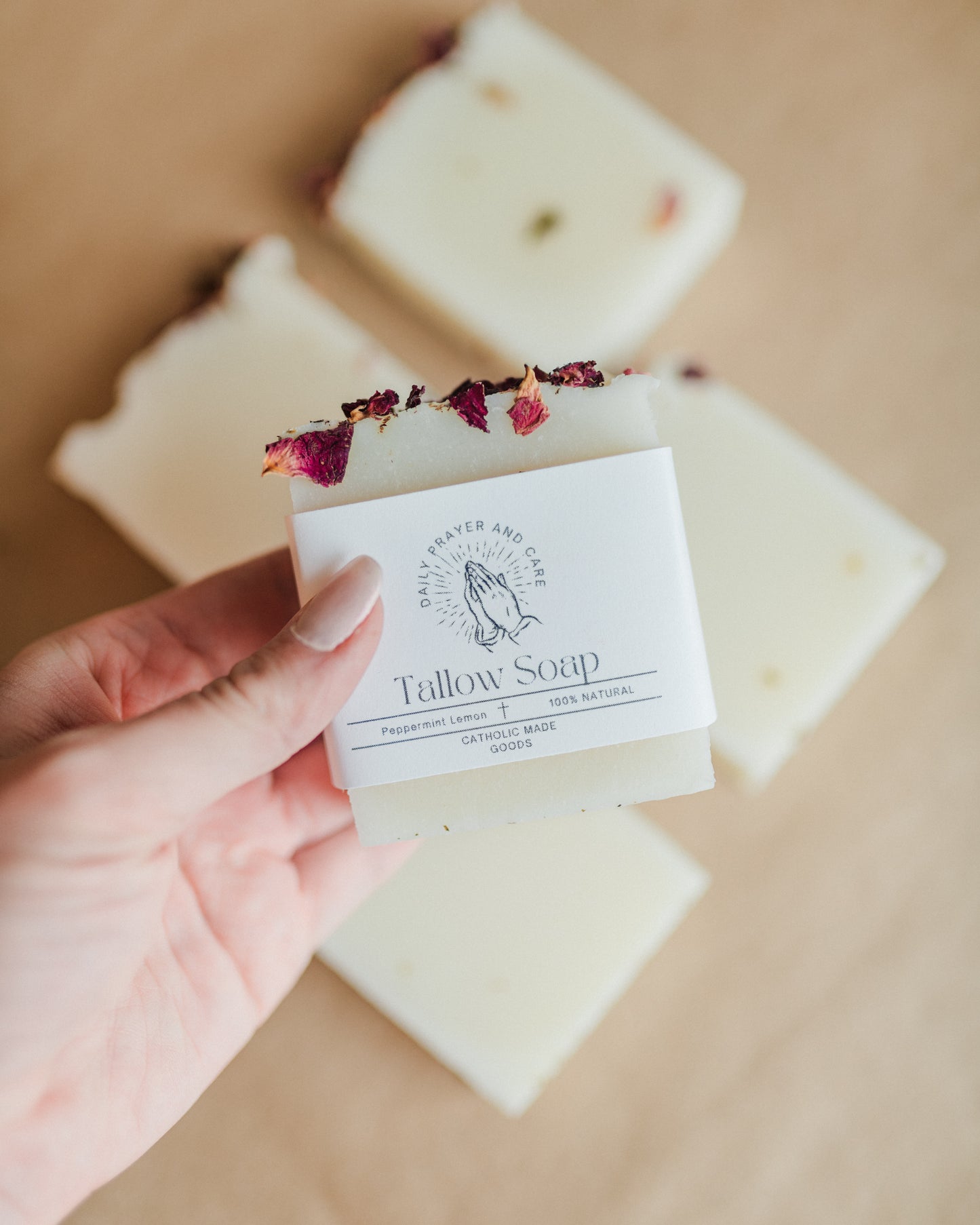 Tallow Soap - Peppermint Lemon