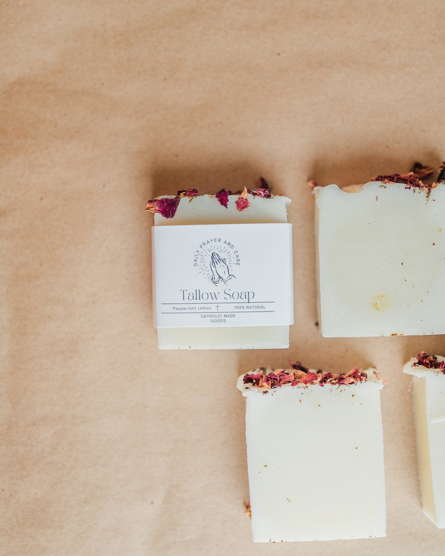 Tallow Soap - Peppermint Lemon