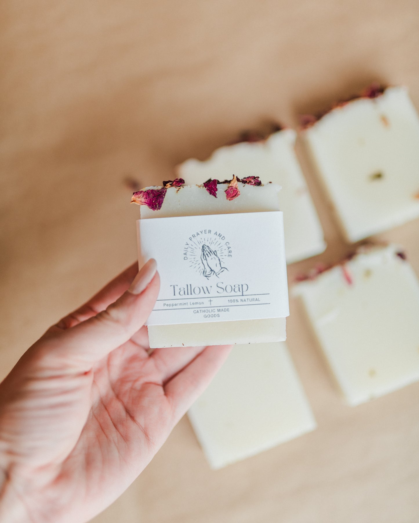 Tallow Soap - Peppermint Lemon
