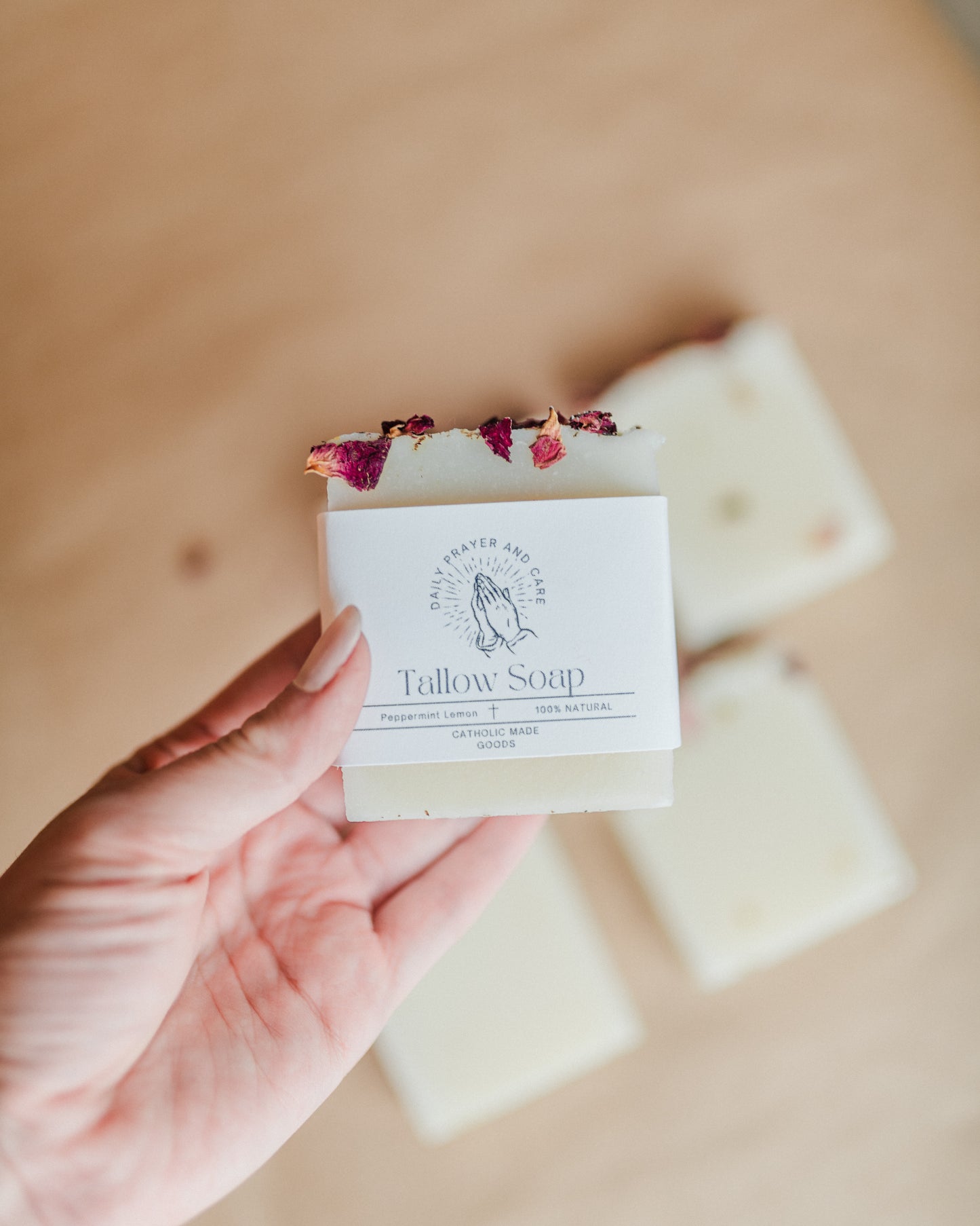 Tallow Soap - Peppermint Lemon