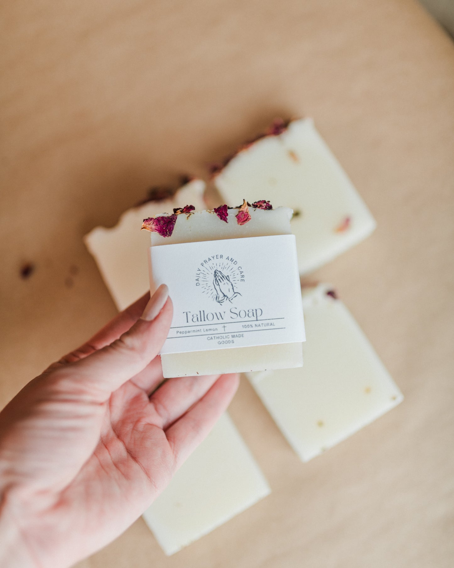 Tallow Soap - Peppermint Lemon