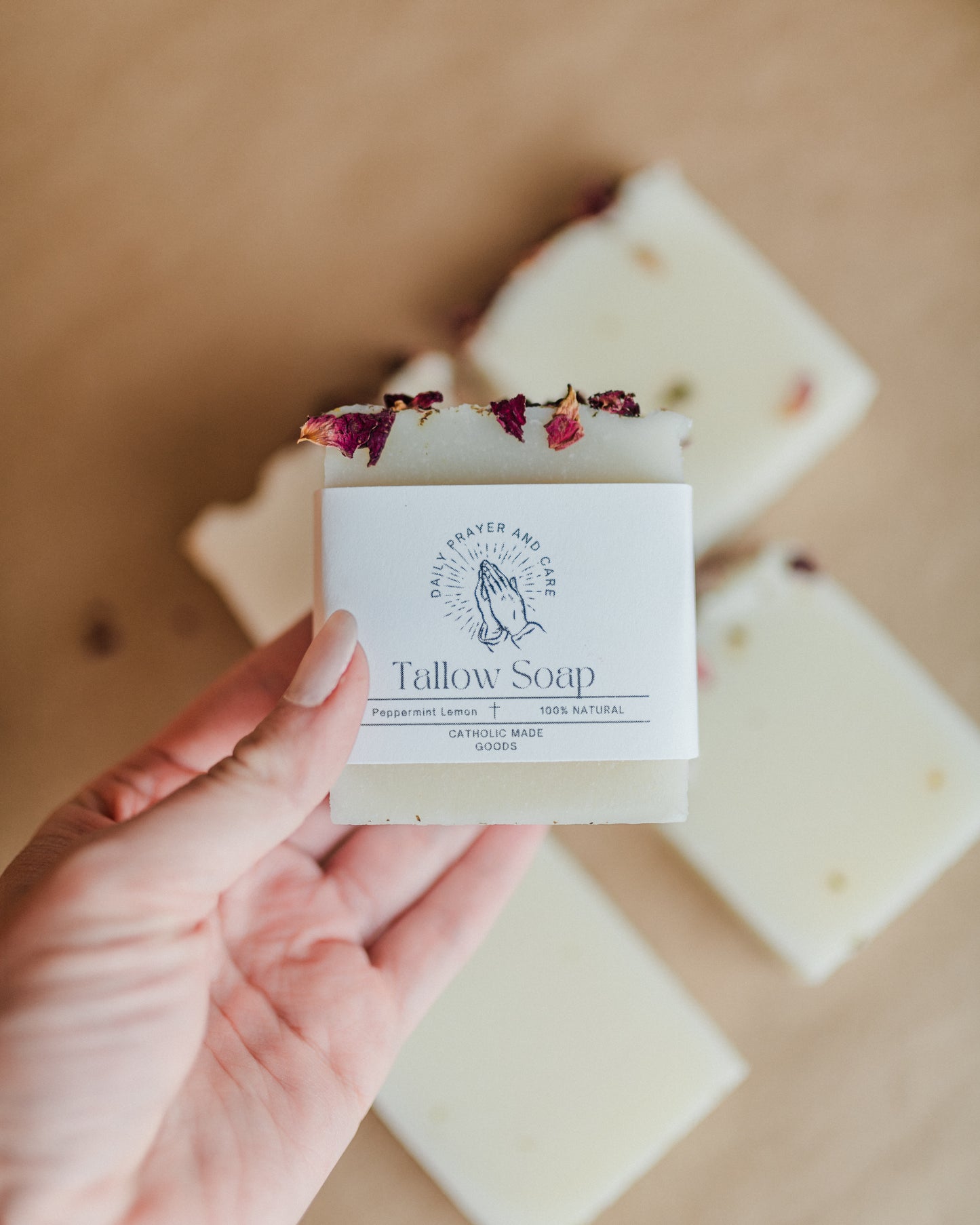 Tallow Soap - Peppermint Lemon