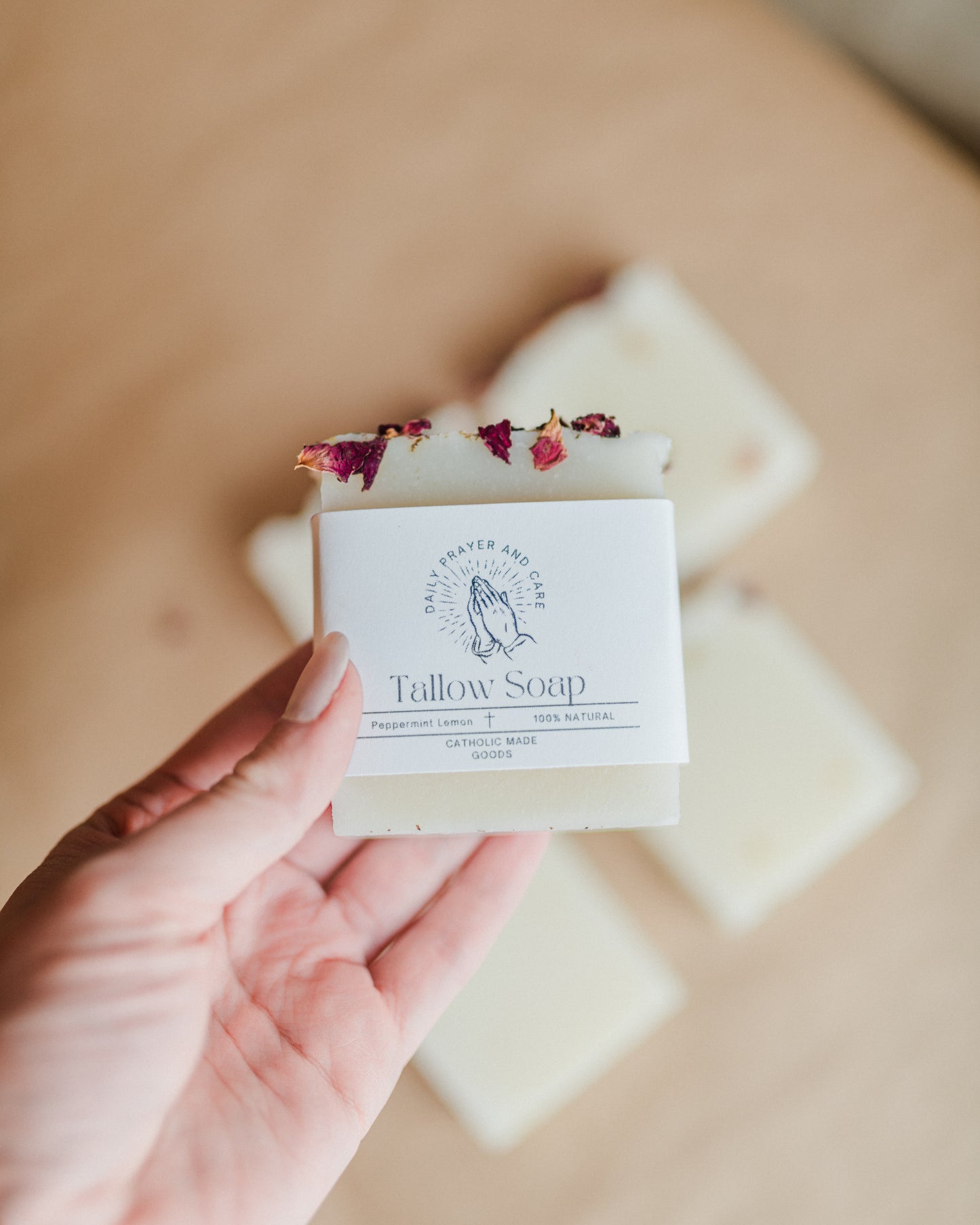 Tallow Soap - Peppermint Lemon