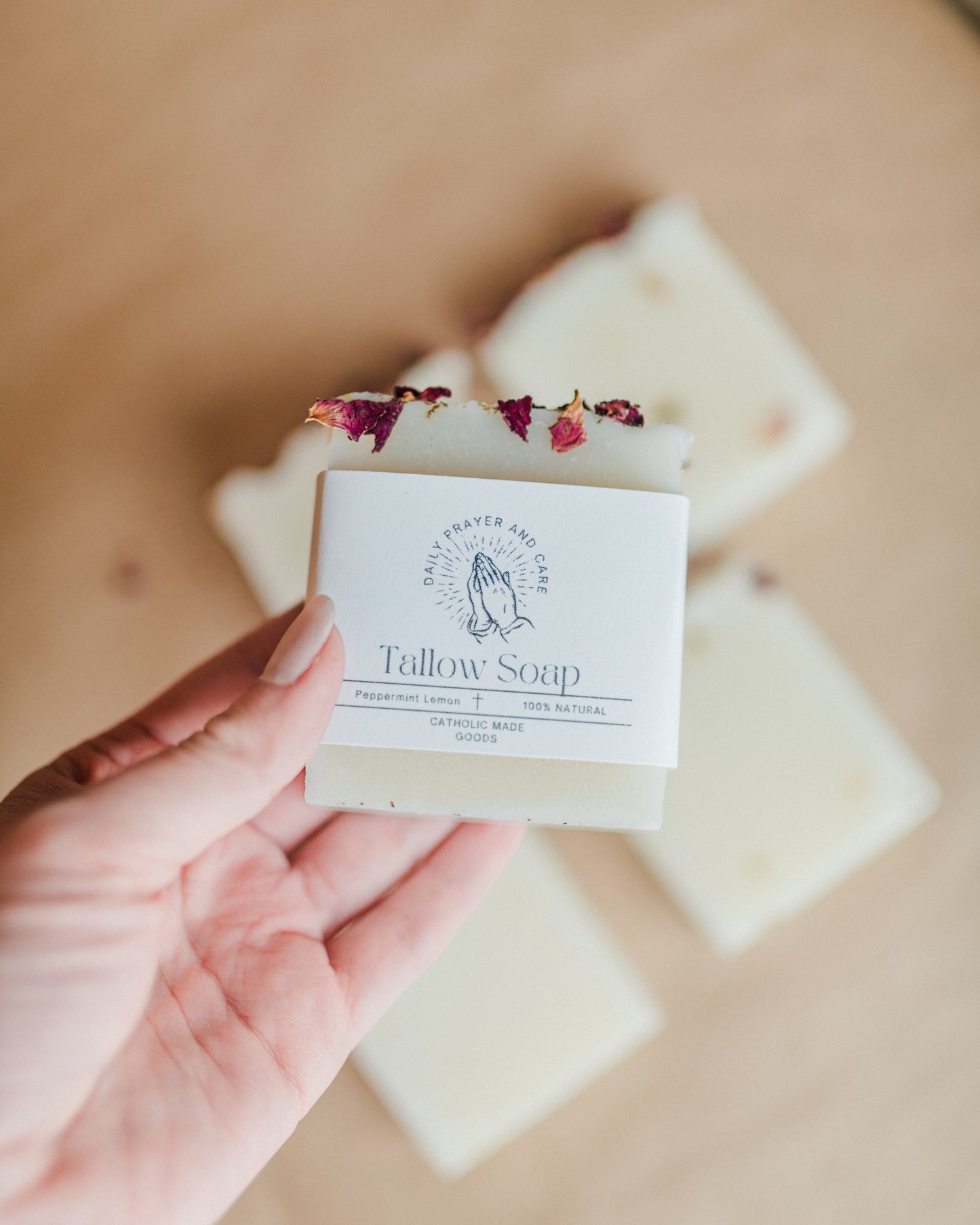 Tallow Soap - Peppermint Lemon