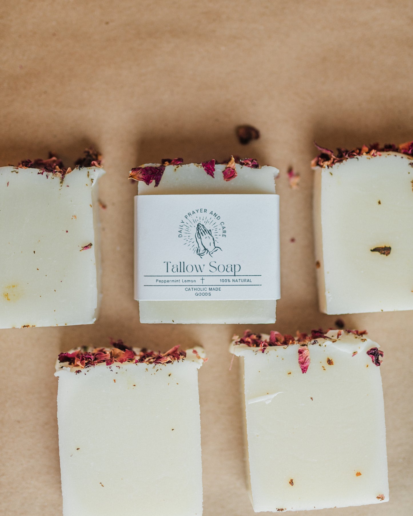 Tallow Soap - Peppermint Lemon