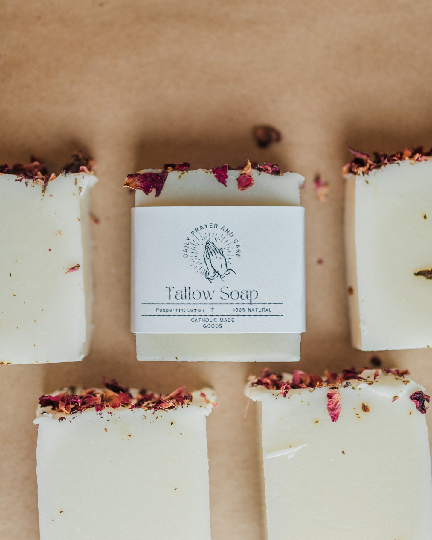 Tallow Soap - Peppermint Lemon