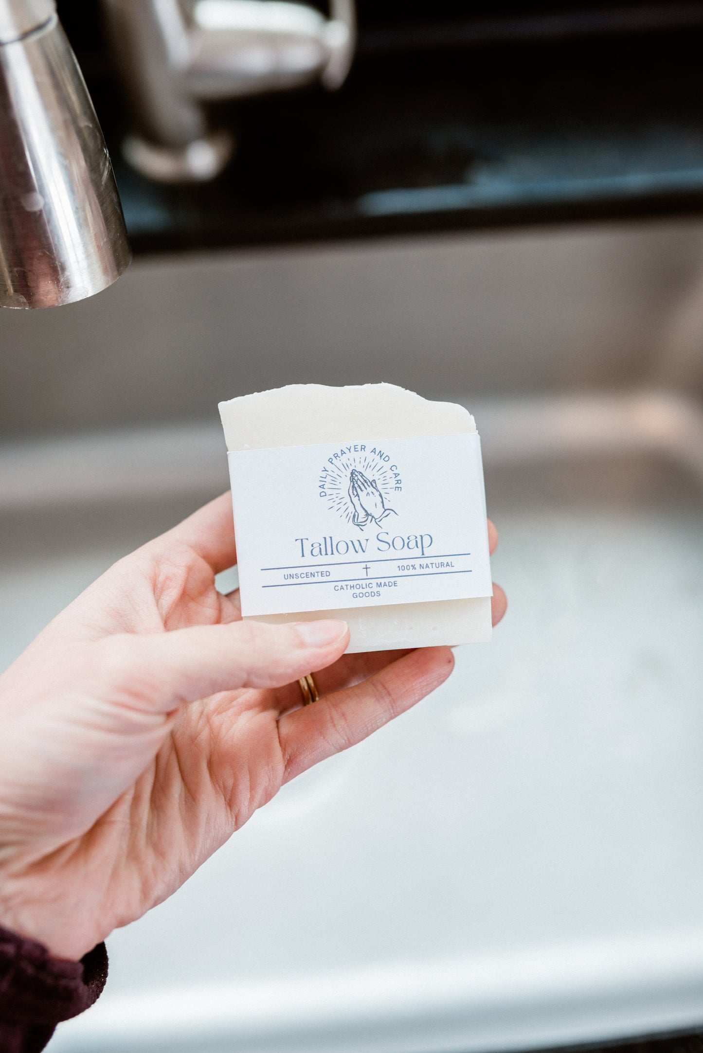 Unscented homesteaders Tallow soap