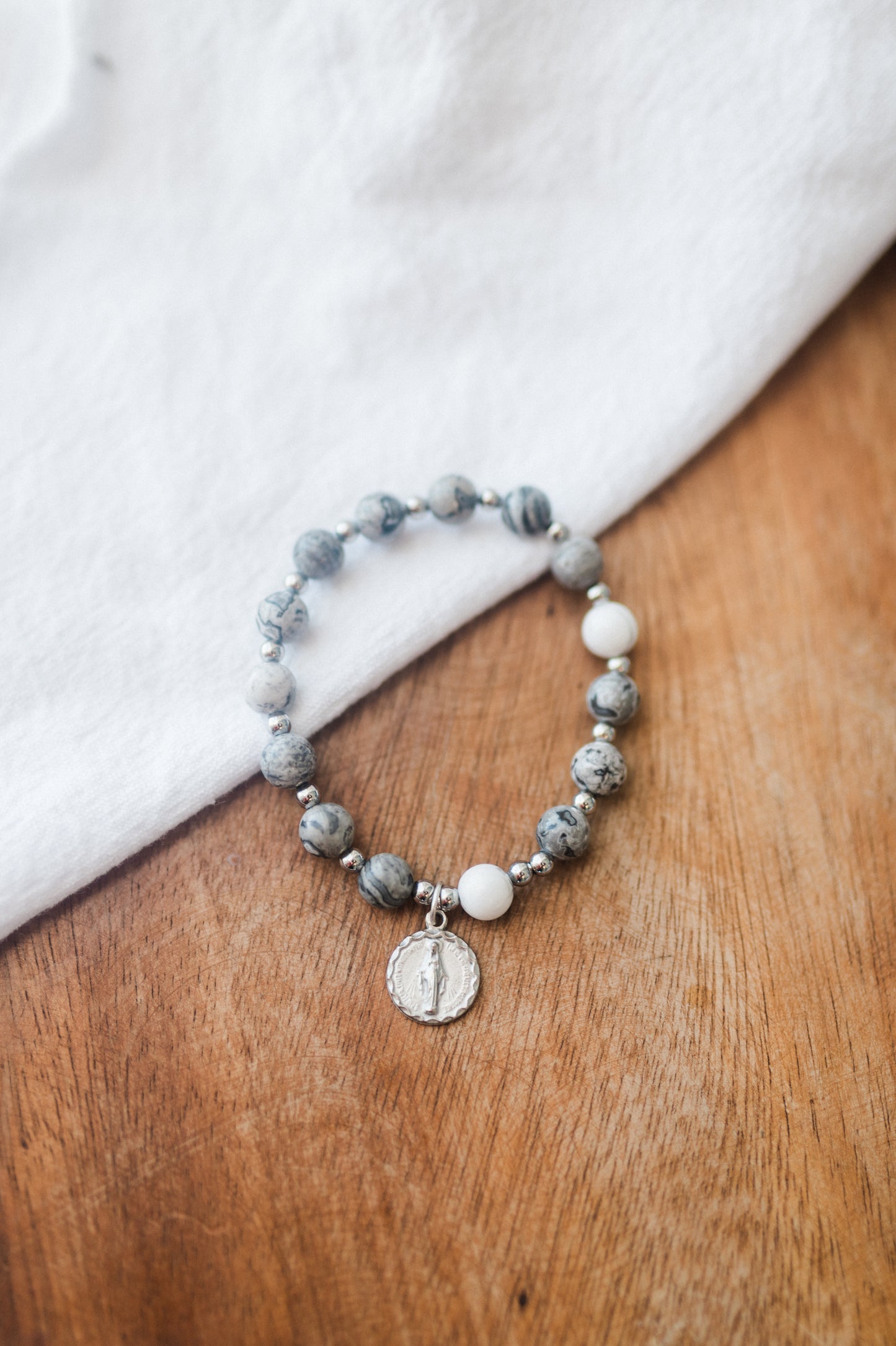 One decade rosary bracelets