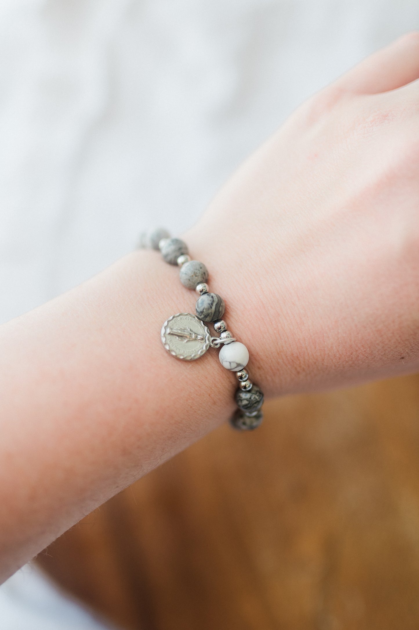 One decade rosary bracelets