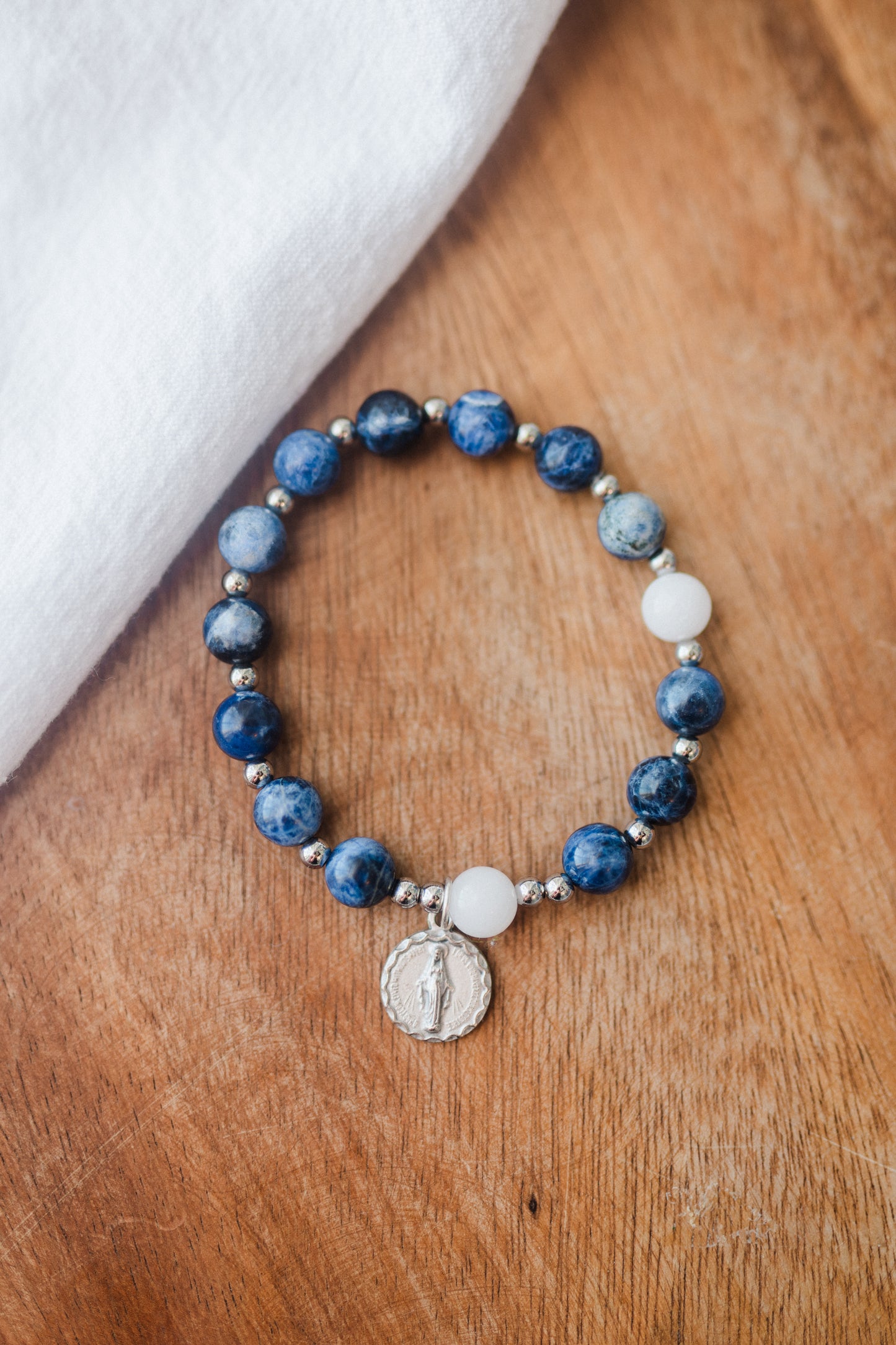 One decade rosary bracelets