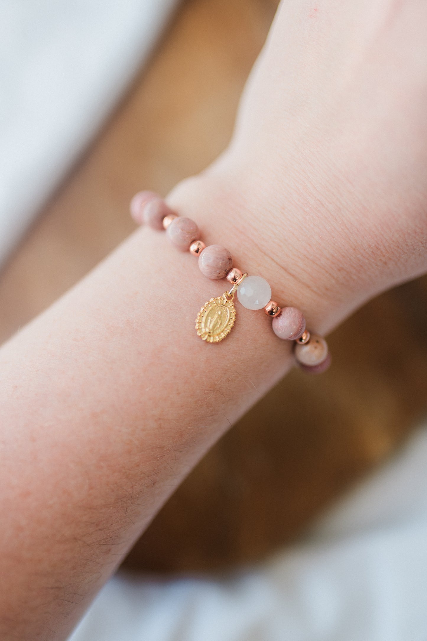 One decade rosary bracelets