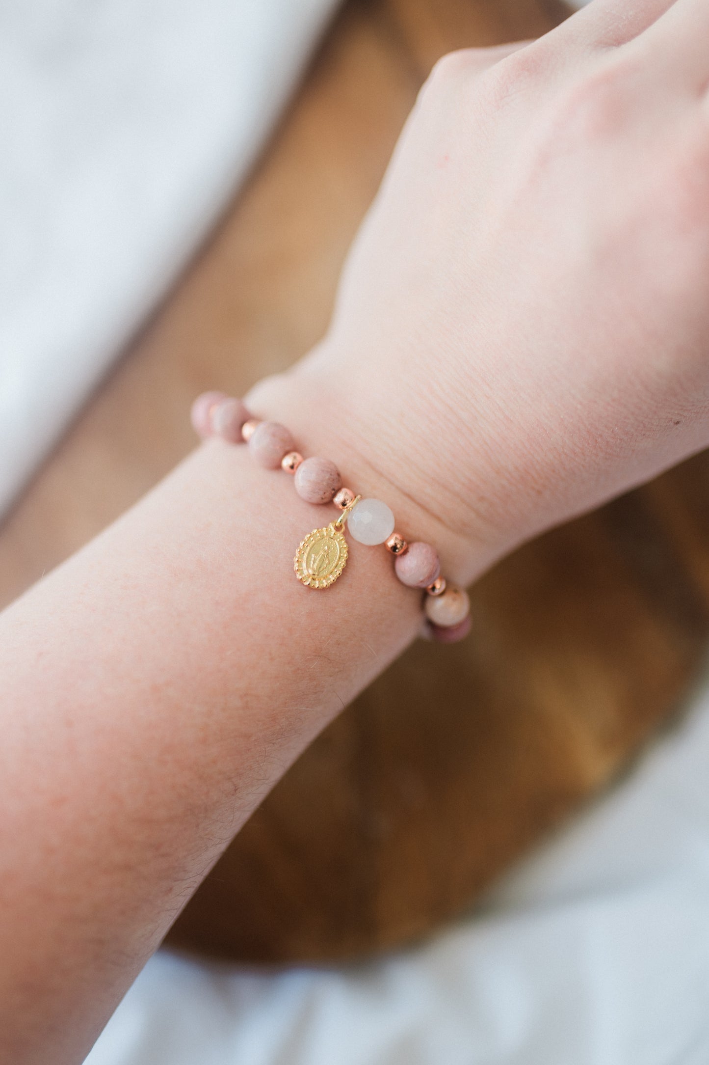 One decade rosary bracelets