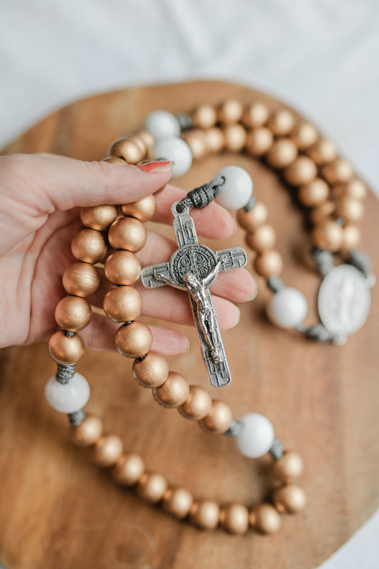 Large St. Benedict Wall Rosary