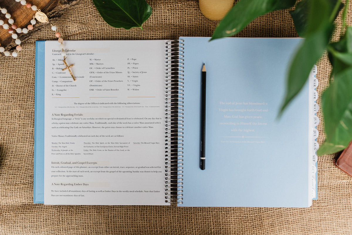PRE-SALE 2027 Traditional Catholic Planner