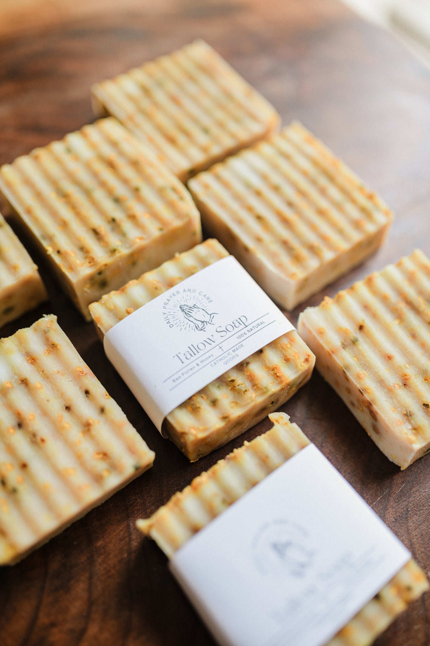 Tallow Soap - Bee Pollen & Honey