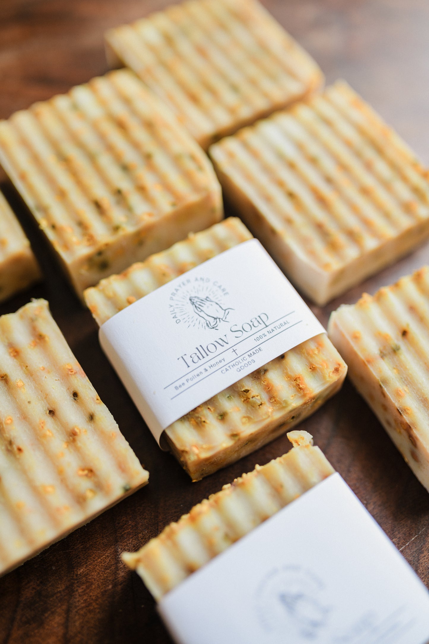 Tallow Soap - Bee Pollen & Honey