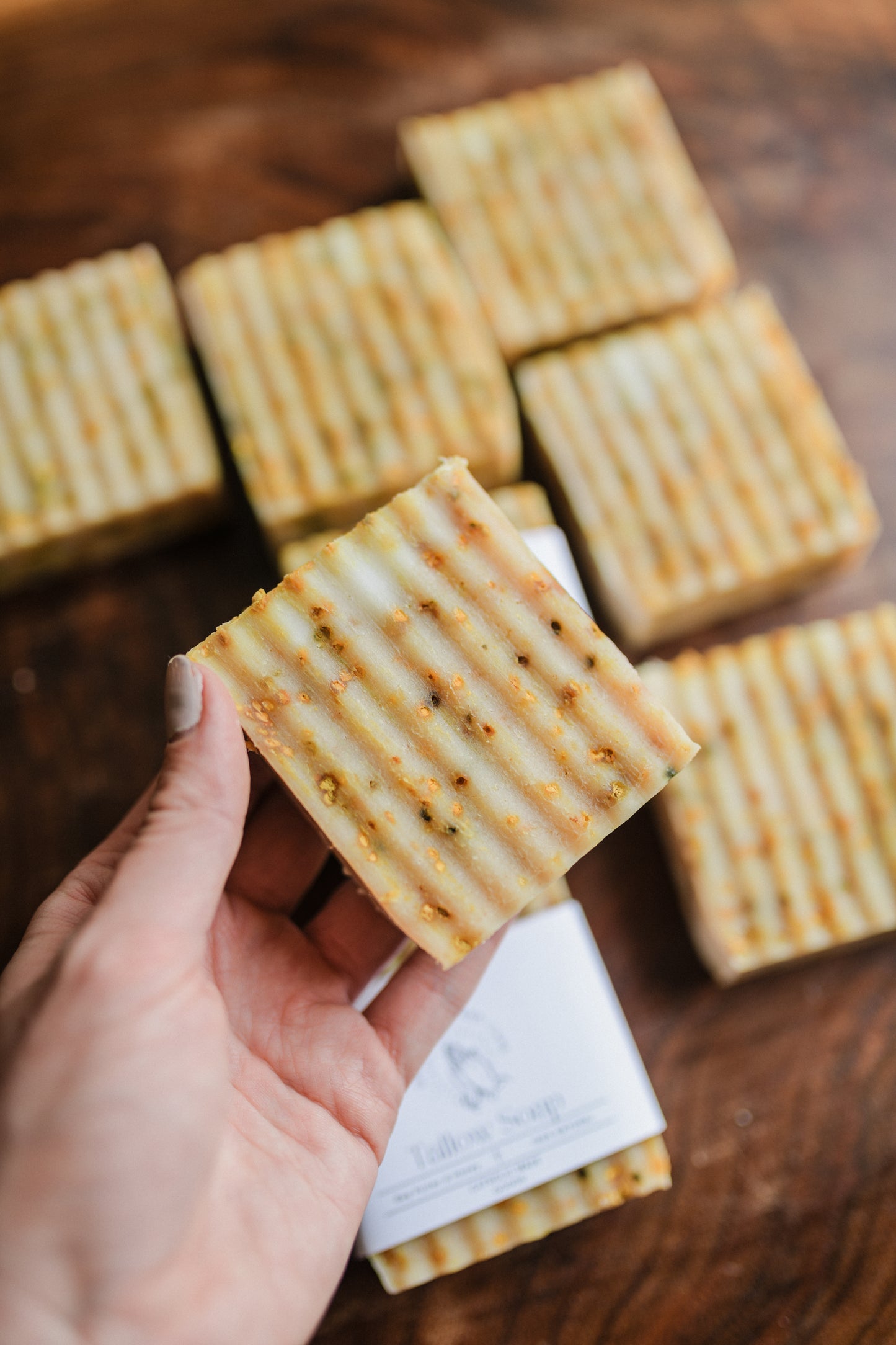 Tallow Soap - Bee Pollen & Honey